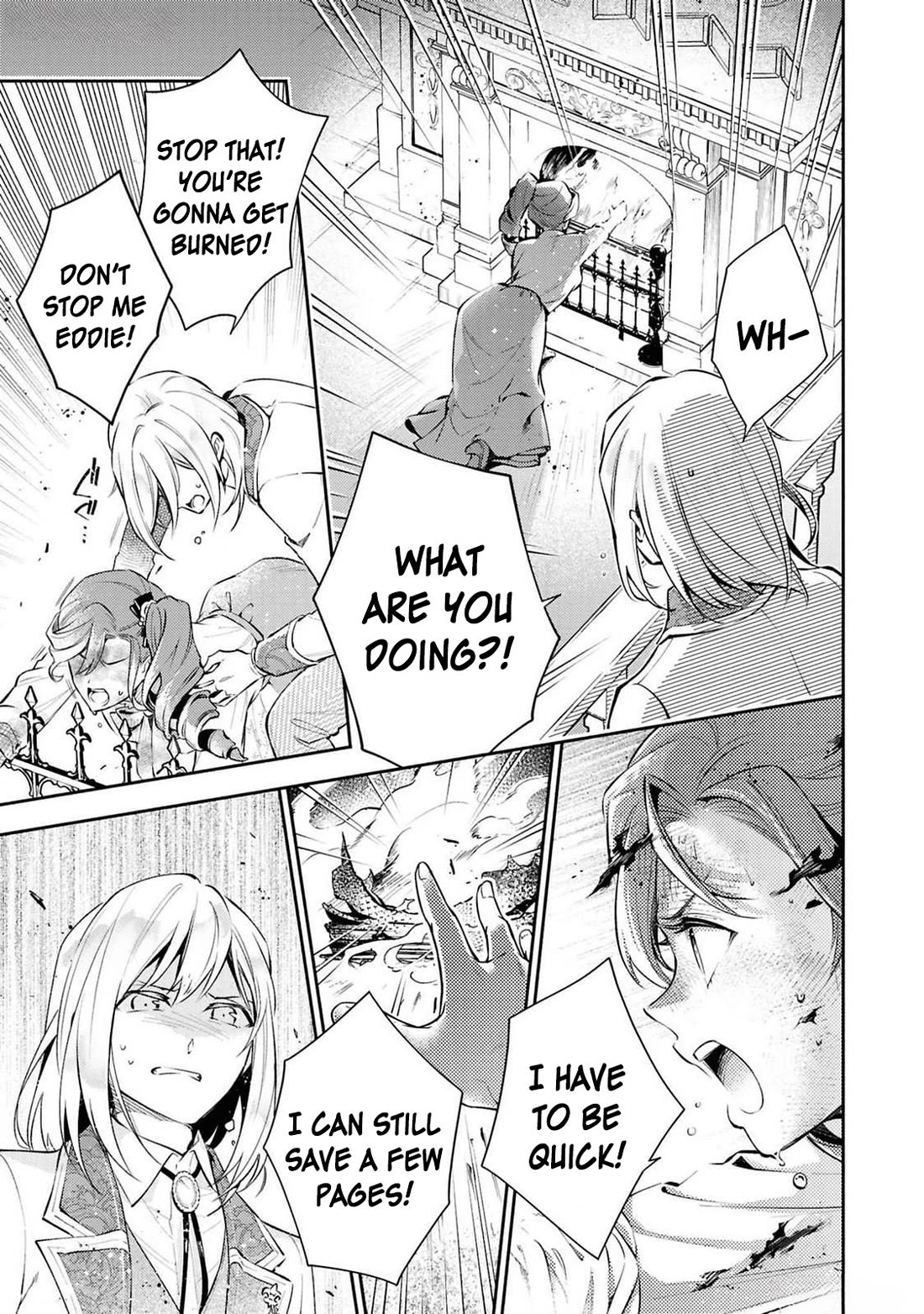 Though I May Be a Villainess, I'll Show You I Can Obtain Happiness! Chapter 12.1 page 28 - Vol.12 Chapter 1: Love in the Rose Garden