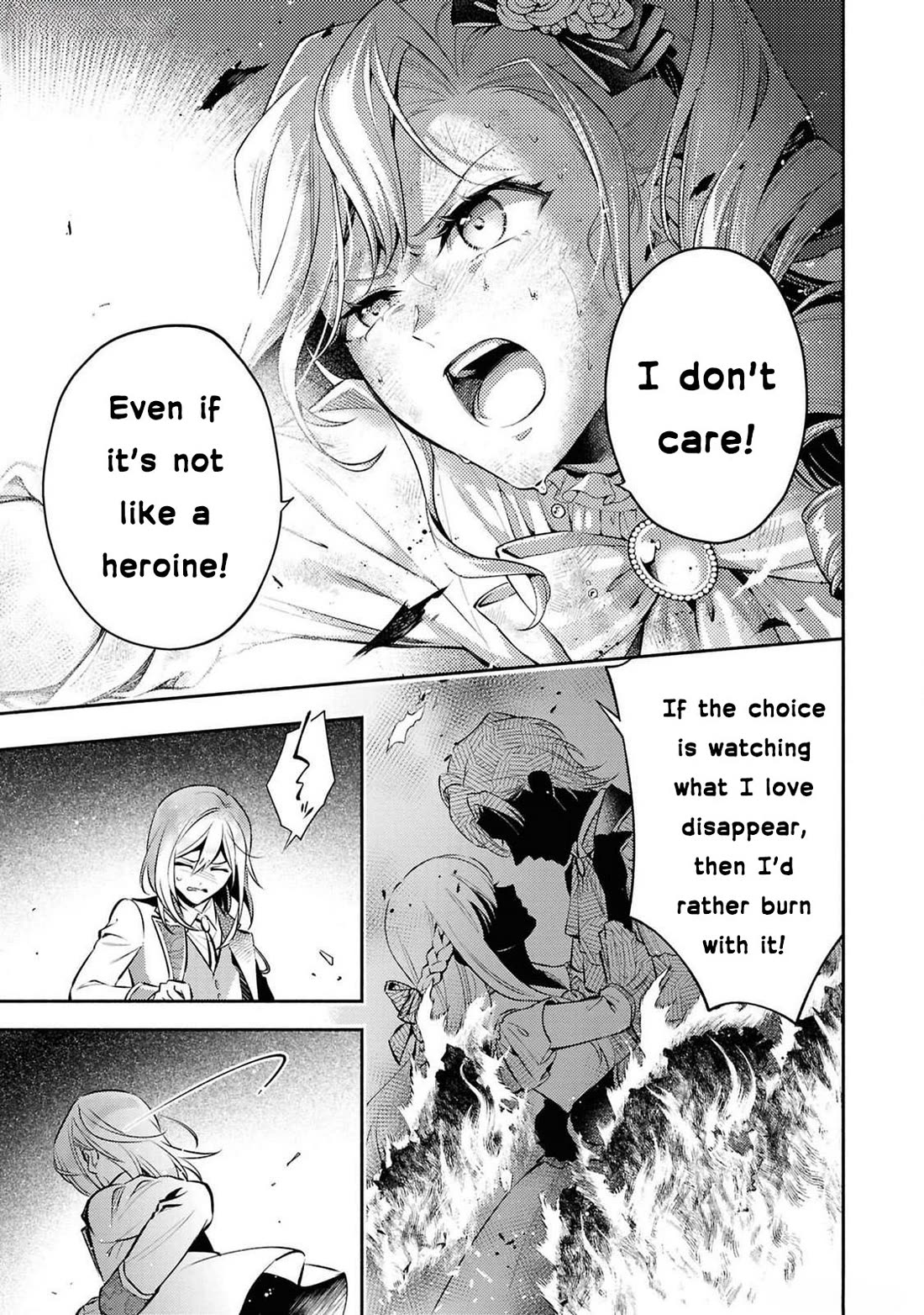 Though I May Be a Villainess, I'll Show You I Can Obtain Happiness! Chapter 12.1 page 30 - Vol.12 Chapter 1: Love in the Rose Garden
