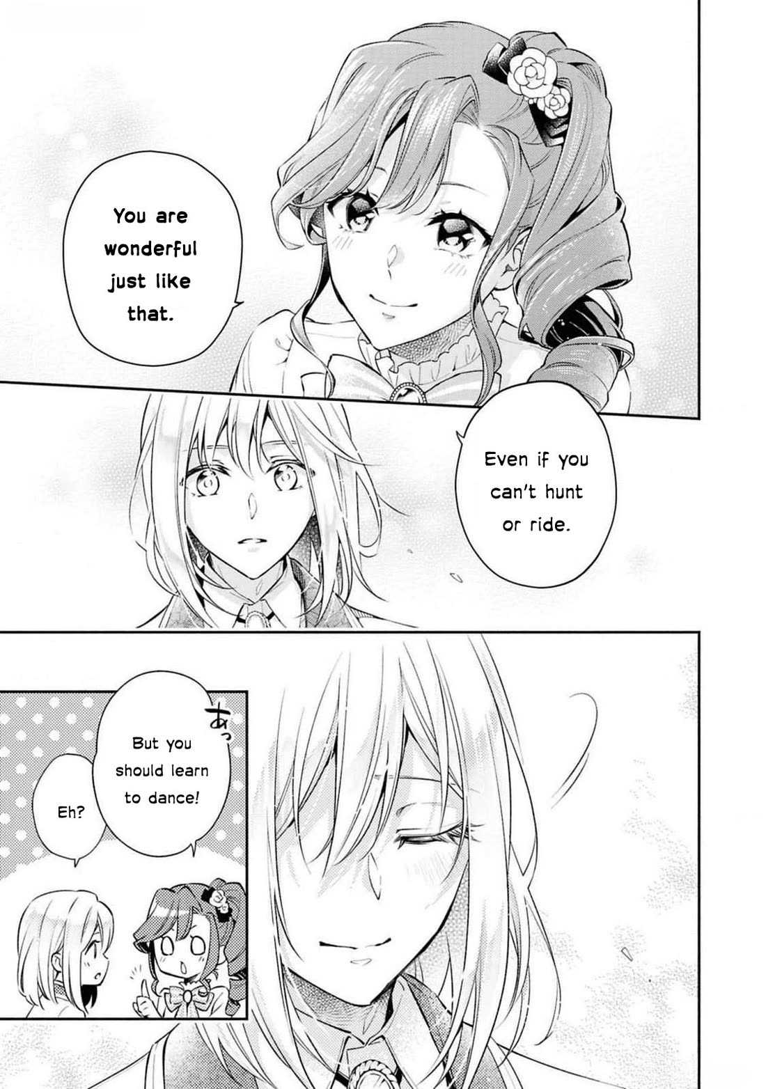 Though I May Be a Villainess, I'll Show You I Can Obtain Happiness! Chapter 12.1 page 40 - Vol.12 Chapter 1: Love in the Rose Garden
