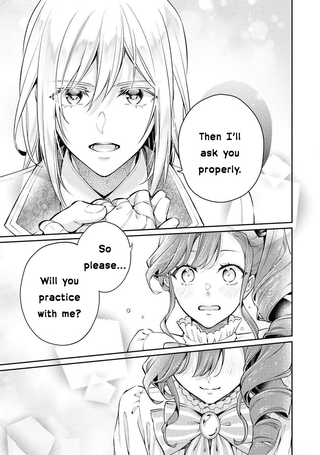 Though I May Be a Villainess, I'll Show You I Can Obtain Happiness! Chapter 12.1 page 42 - Vol.12 Chapter 1: Love in the Rose Garden