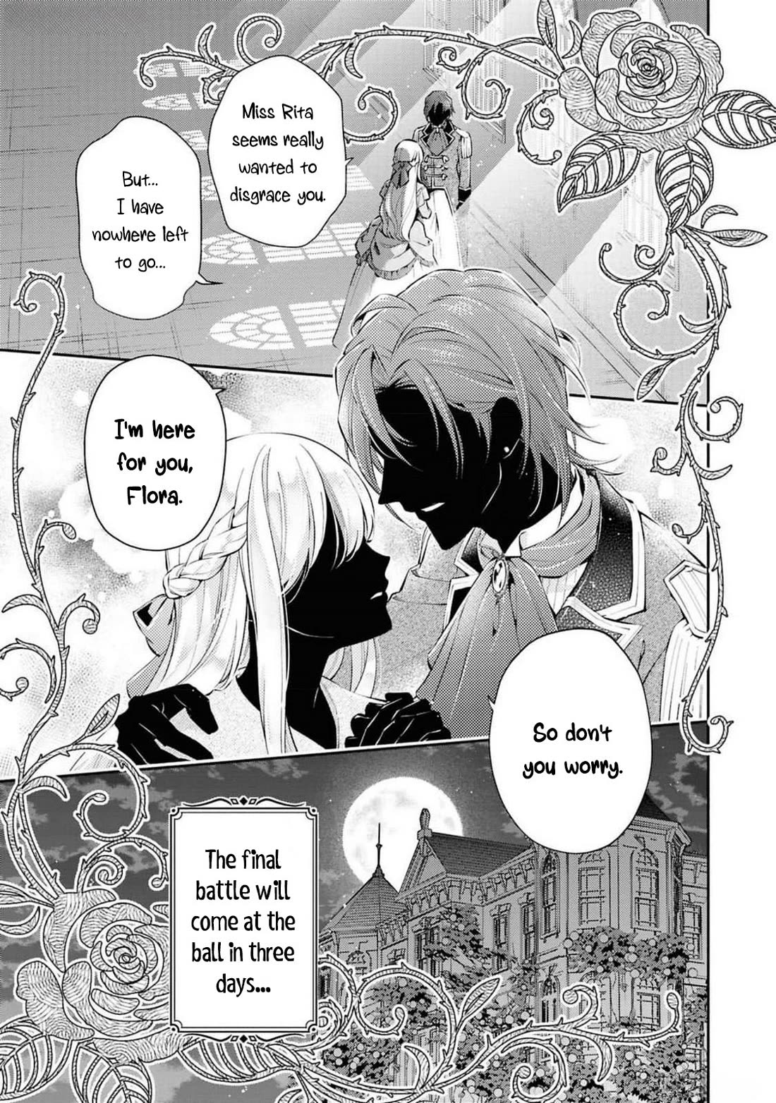 Though I May Be a Villainess, I'll Show You I Can Obtain Happiness! Chapter 12.1 page 6 - Vol.12 Chapter 1: Love in the Rose Garden