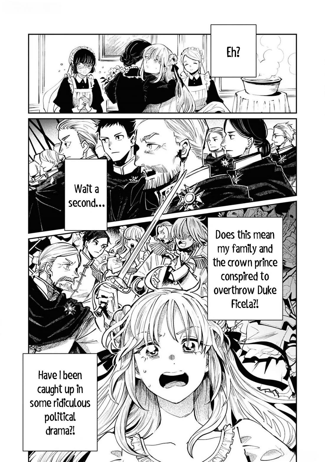 Though I May Be a Villainess, I'll Show You I Can Obtain Happiness! Chapter 12.2 page 28 - Vol.12 Chapter 2: I Reincarnated as a Condemned Villainess Awaiting Execution