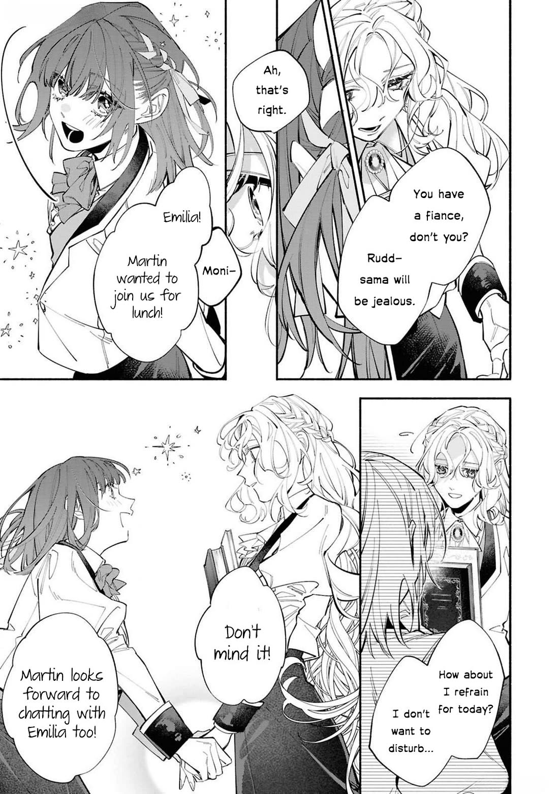Though I May Be a Villainess, I'll Show You I Can Obtain Happiness! Chapter 12.3 page 10 - Vol.12 Chapter 3: The Villainess Is the Secret Fiancee of the Ice Prince