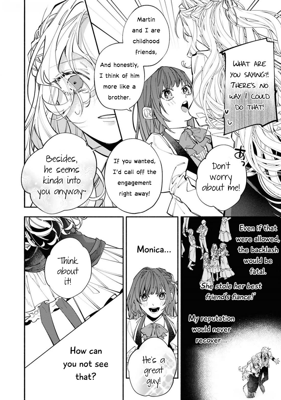 Though I May Be a Villainess, I'll Show You I Can Obtain Happiness! Chapter 12.3 page 13 - Vol.12 Chapter 3: The Villainess Is the Secret Fiancee of the Ice Prince