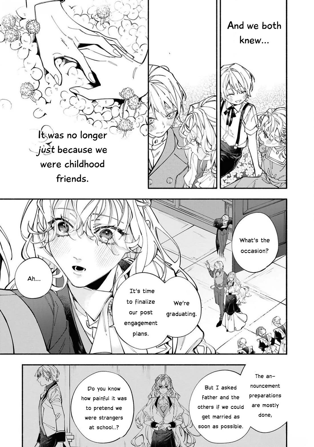 Though I May Be a Villainess, I'll Show You I Can Obtain Happiness! Chapter 12.3 page 18 - Vol.12 Chapter 3: The Villainess Is the Secret Fiancee of the Ice Prince