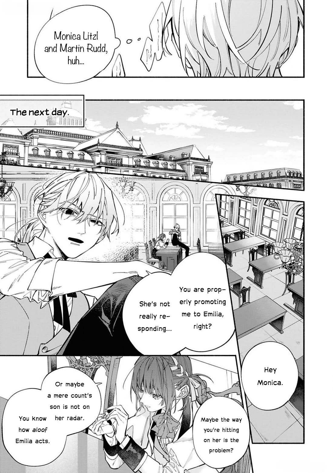 Though I May Be a Villainess, I'll Show You I Can Obtain Happiness! Chapter 12.3 page 22 - Vol.12 Chapter 3: The Villainess Is the Secret Fiancee of the Ice Prince