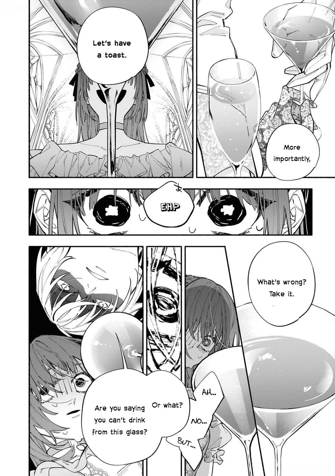 Though I May Be a Villainess, I'll Show You I Can Obtain Happiness! Chapter 12.3 page 34 - Vol.12 Chapter 3: The Villainess Is the Secret Fiancee of the Ice Prince