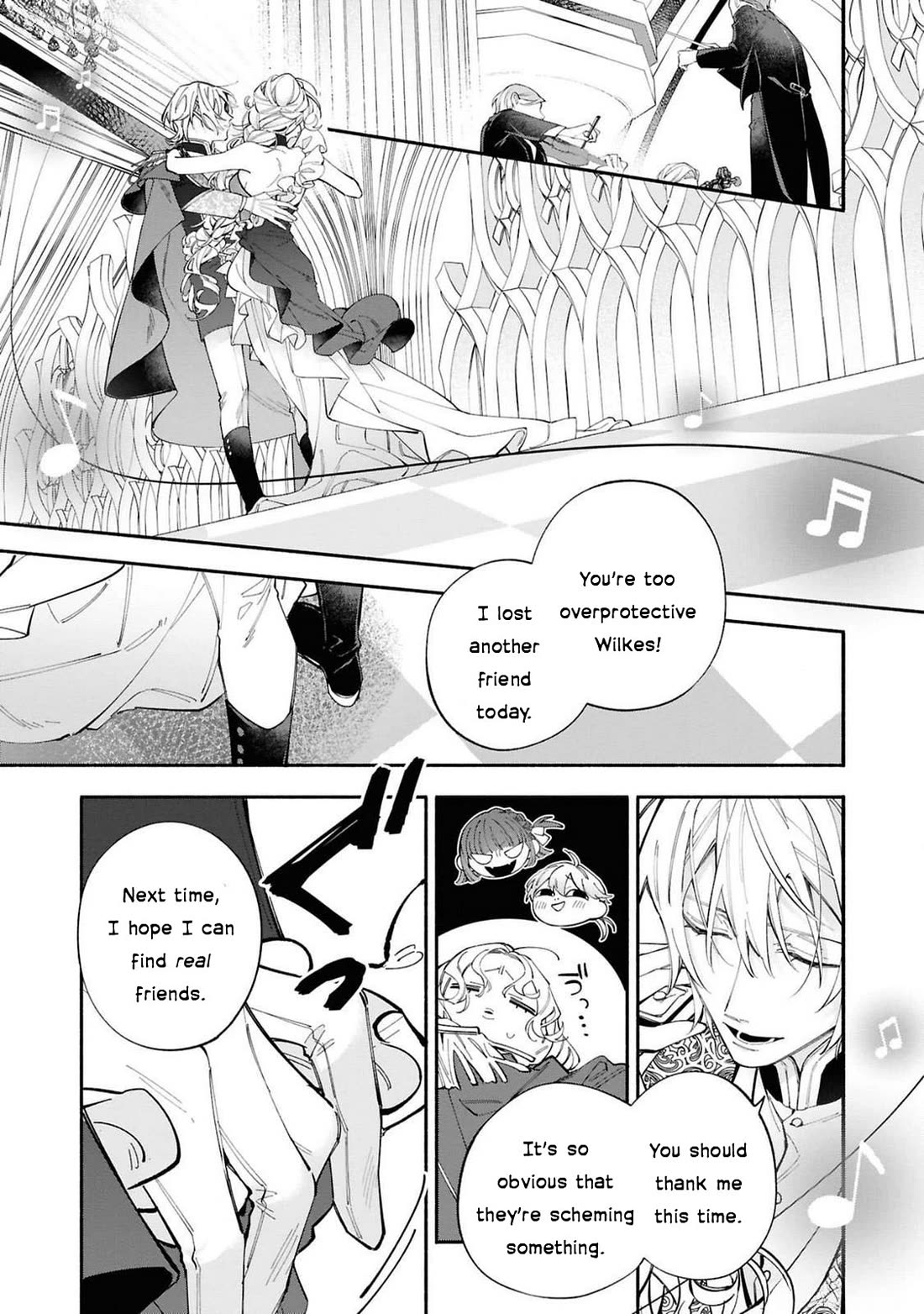 Though I May Be a Villainess, I'll Show You I Can Obtain Happiness! Chapter 12.3 page 39 - Vol.12 Chapter 3: The Villainess Is the Secret Fiancee of the Ice Prince