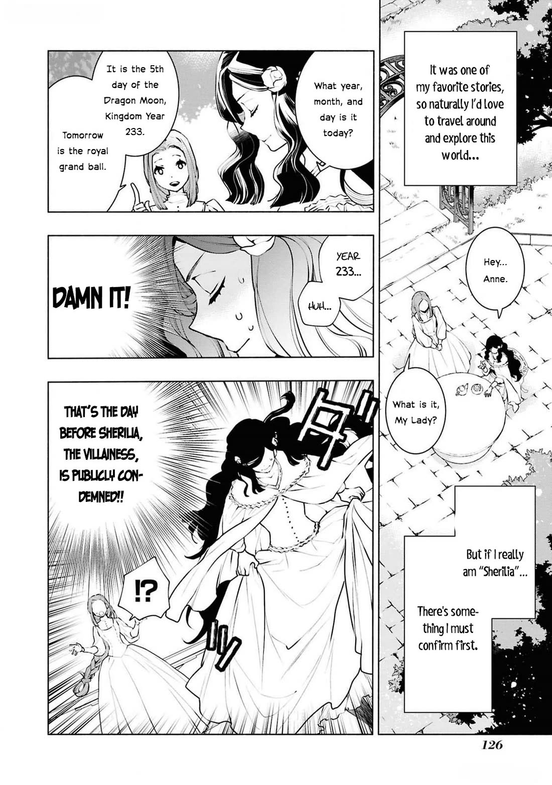 Though I May Be a Villainess, I'll Show You I Can Obtain Happiness! Chapter 12.4 page 5 - Vol.12 Chapter 4: Villainess: 36 Hours Before Condemnation