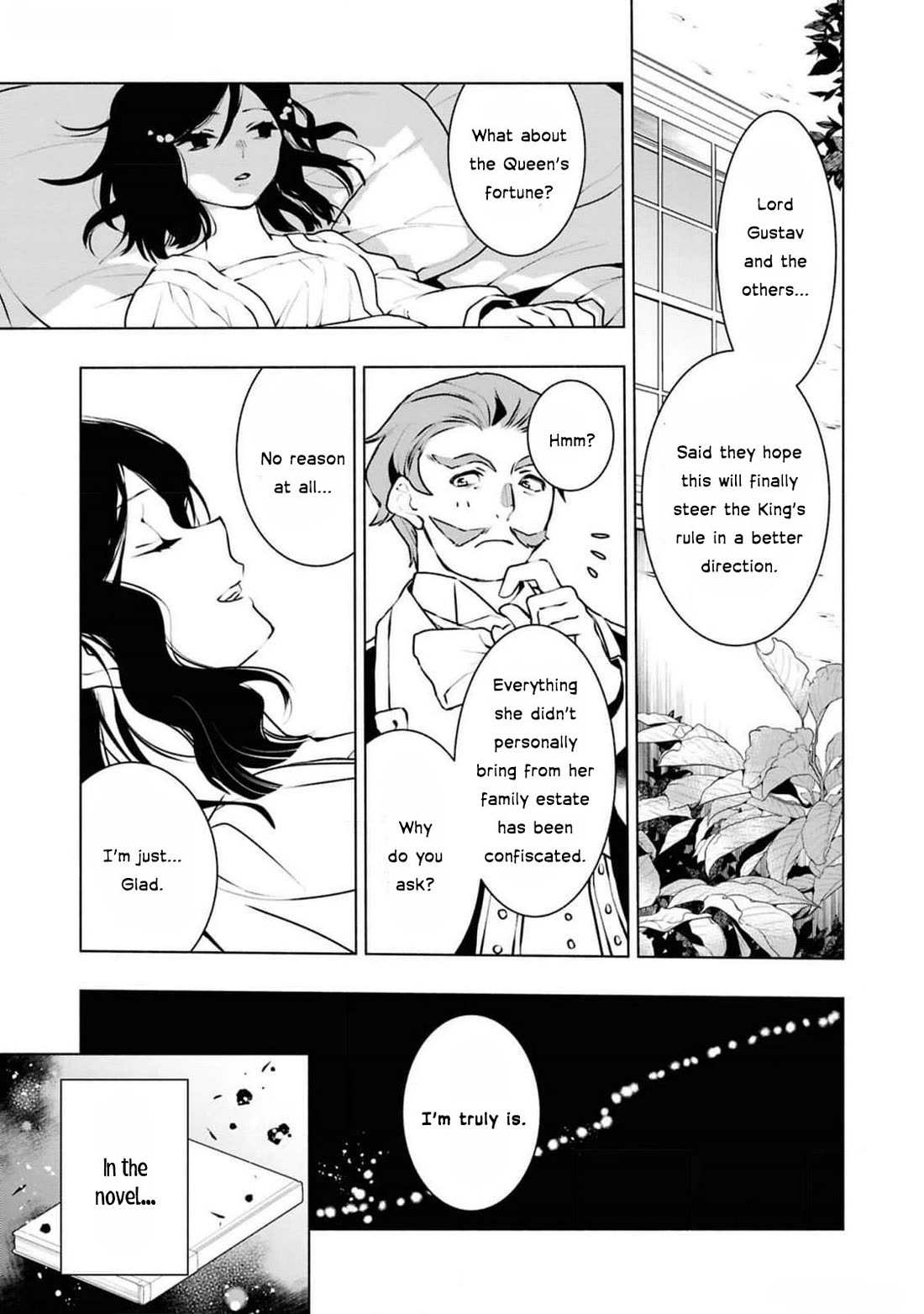 Though I May Be a Villainess, I'll Show You I Can Obtain Happiness! Chapter 12.4 page 60 - Vol.12 Chapter 4: Villainess: 36 Hours Before Condemnation