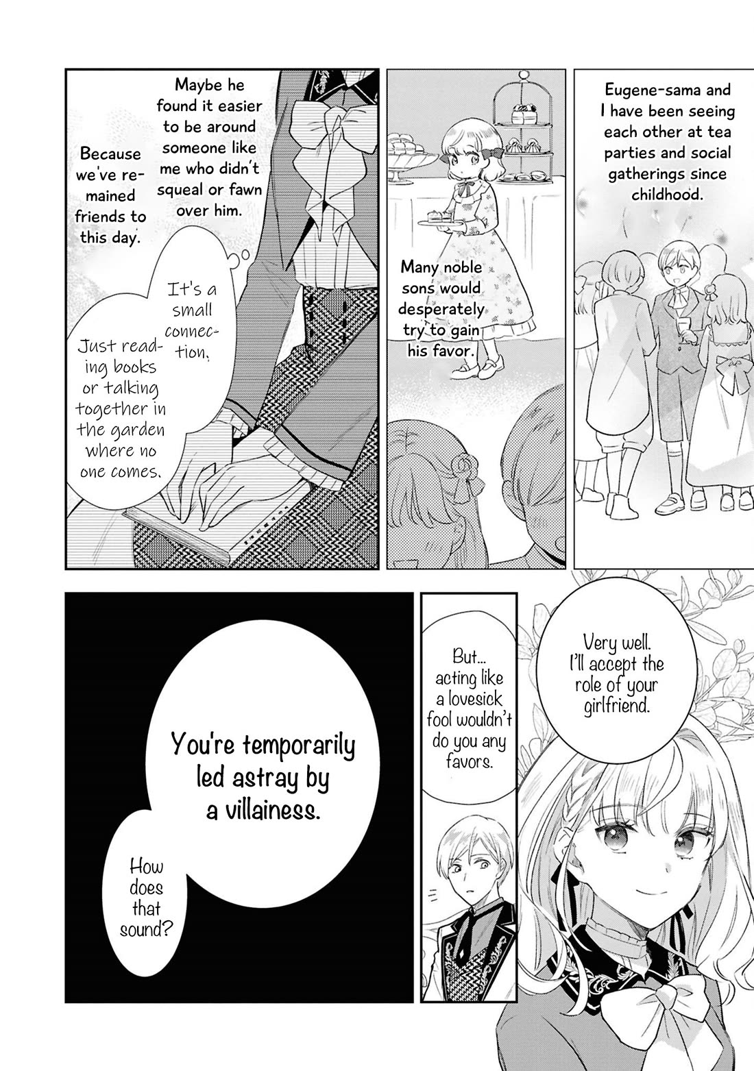 Though I May Be a Villainess, I'll Show You I Can Obtain Happiness! Chapter 13.1 page 10 - Vol.13 Chapter 1: I’ll Become a Villainess for His Highness' Sake