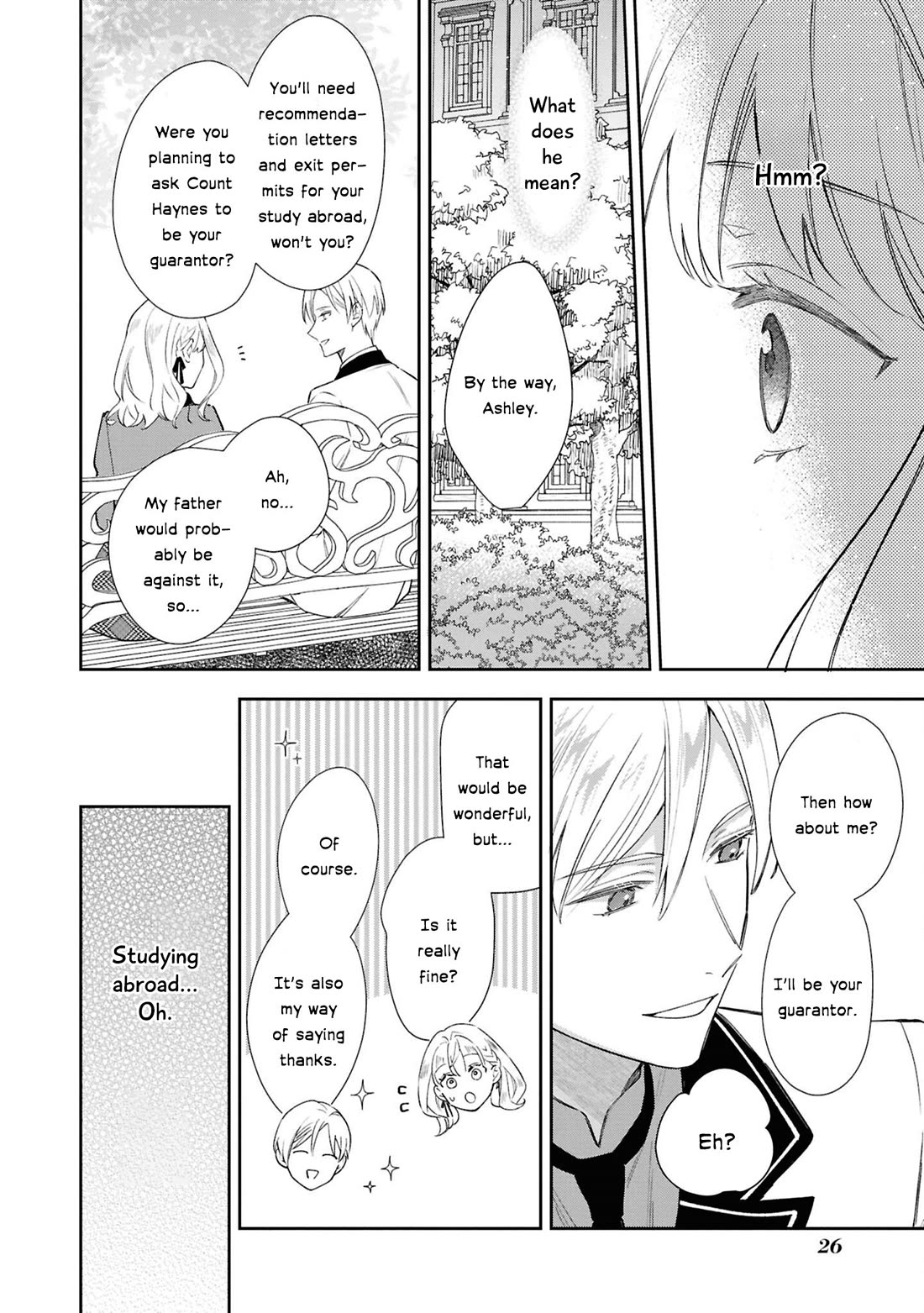 Though I May Be a Villainess, I'll Show You I Can Obtain Happiness! Chapter 13.1 page 28 - Vol.13 Chapter 1: I’ll Become a Villainess for His Highness' Sake