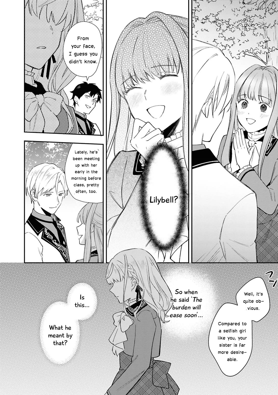 Though I May Be a Villainess, I'll Show You I Can Obtain Happiness! Chapter 13.1 page 30 - Vol.13 Chapter 1: I’ll Become a Villainess for His Highness' Sake