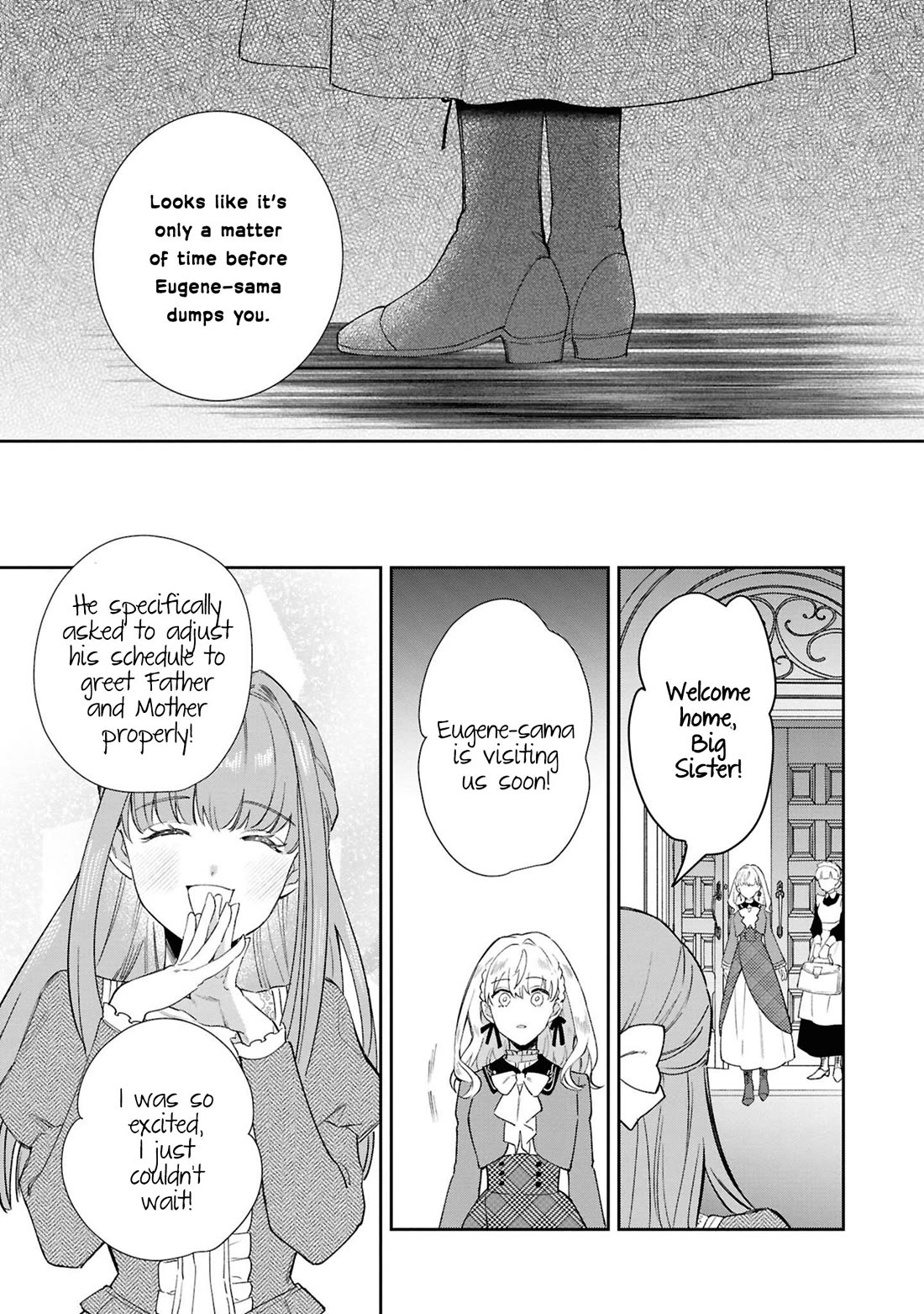 Though I May Be a Villainess, I'll Show You I Can Obtain Happiness! Chapter 13.1 page 31 - Vol.13 Chapter 1: I’ll Become a Villainess for His Highness' Sake