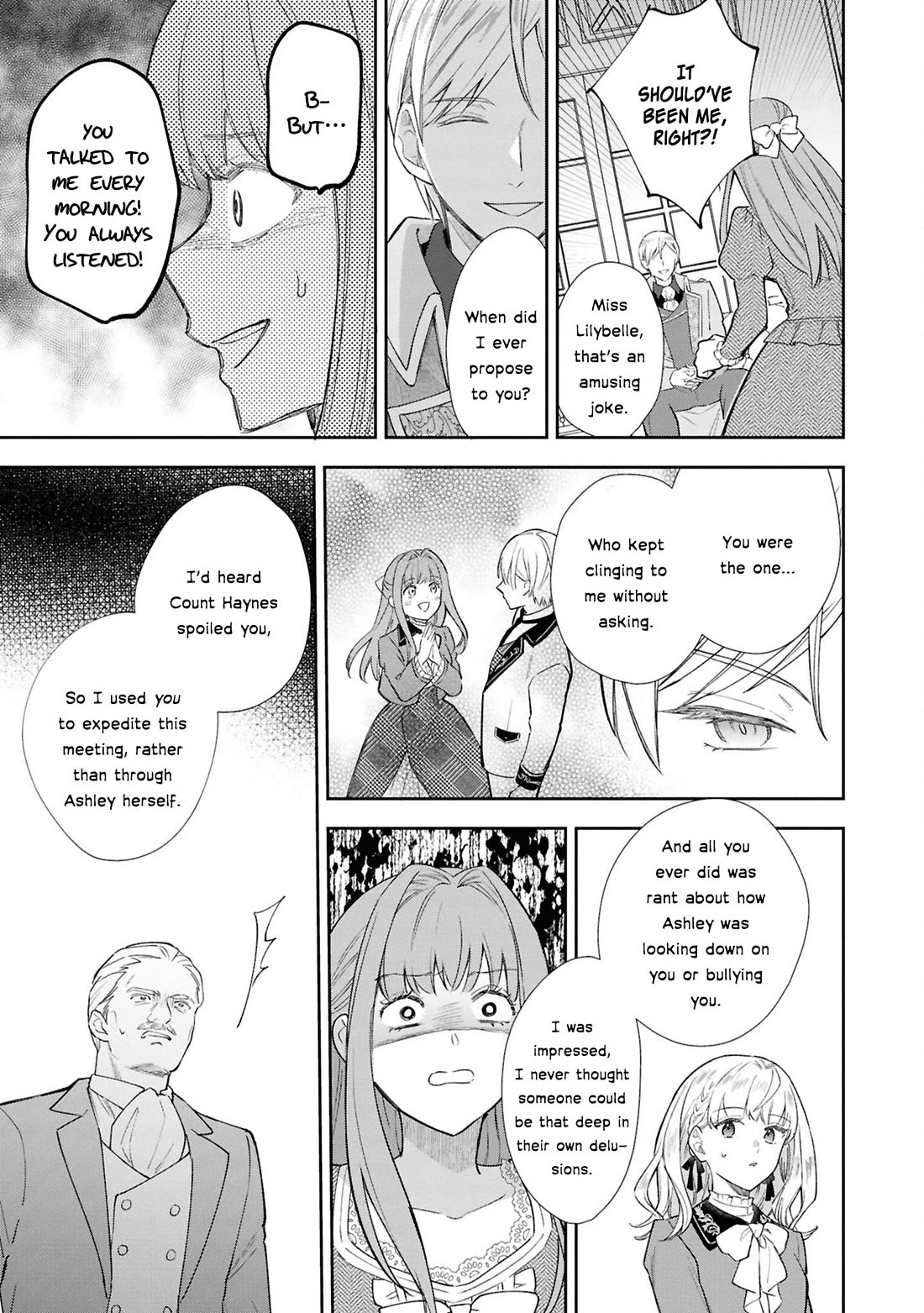 Though I May Be a Villainess, I'll Show You I Can Obtain Happiness! Chapter 13.1 page 35 - Vol.13 Chapter 1: I’ll Become a Villainess for His Highness' Sake
