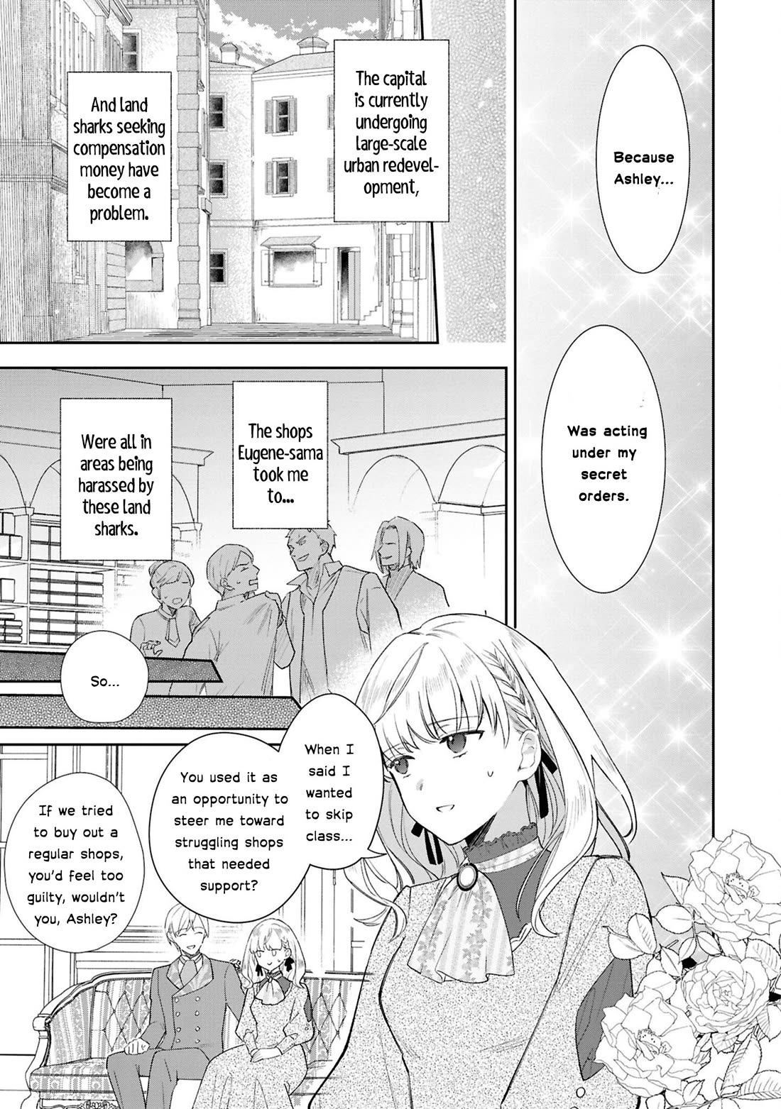 Though I May Be a Villainess, I'll Show You I Can Obtain Happiness! Chapter 13.1 page 37 - Vol.13 Chapter 1: I’ll Become a Villainess for His Highness' Sake