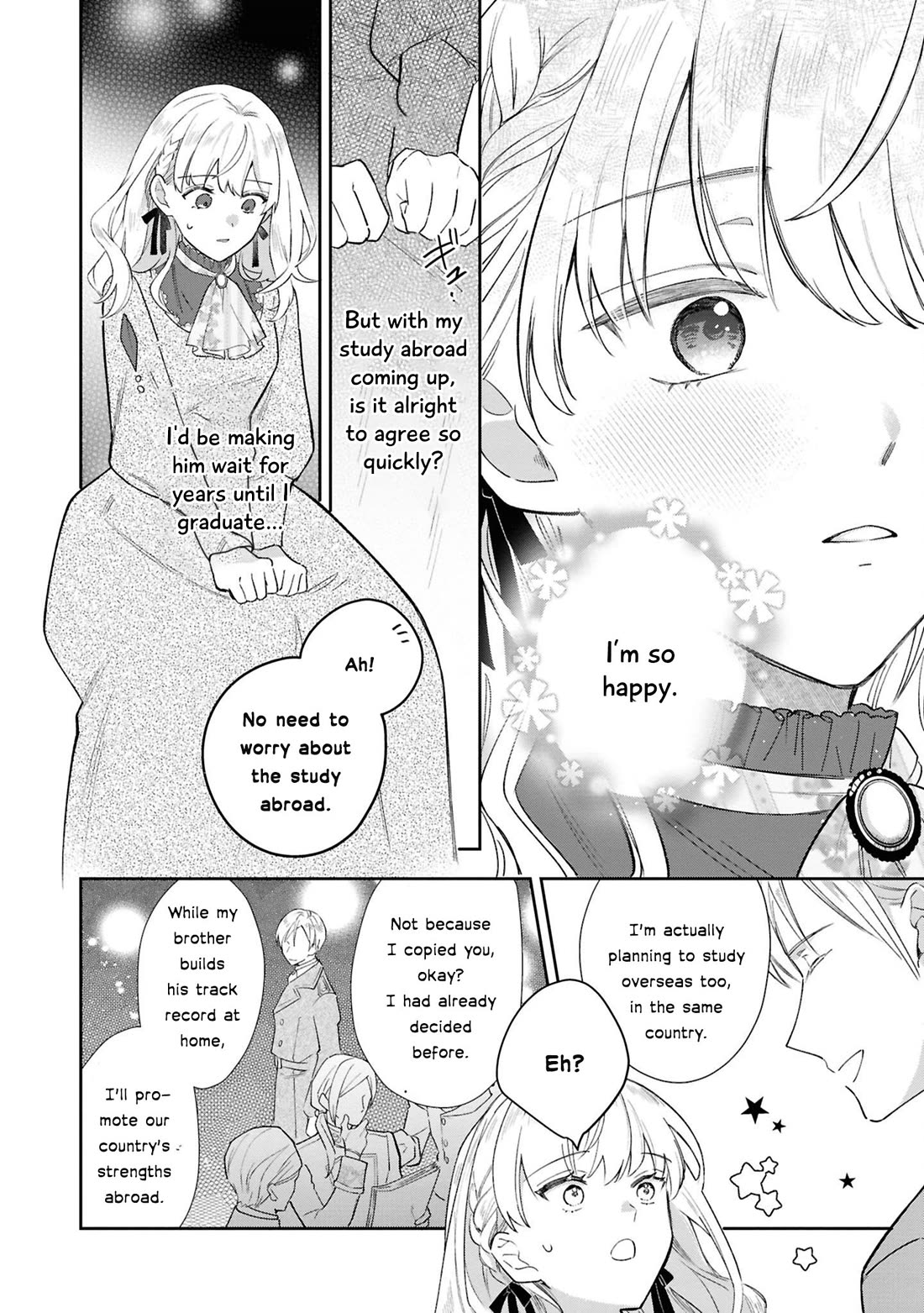 Though I May Be a Villainess, I'll Show You I Can Obtain Happiness! Chapter 13.1 page 40 - Vol.13 Chapter 1: I’ll Become a Villainess for His Highness' Sake