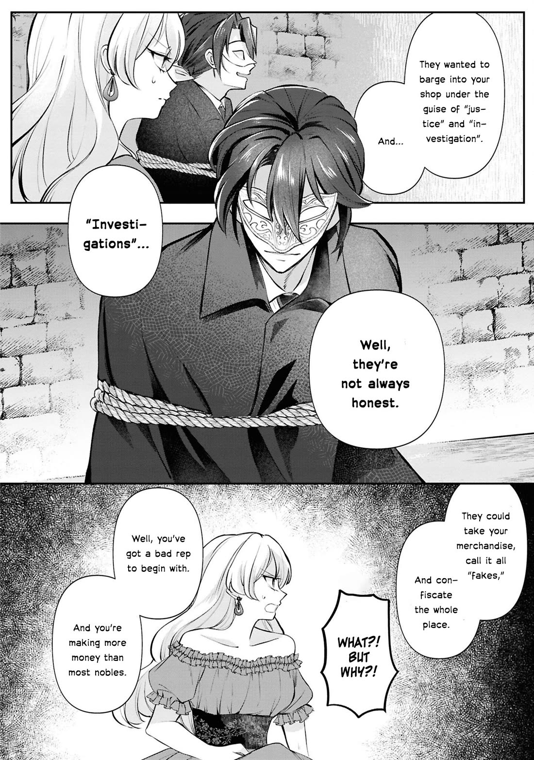 Though I May Be a Villainess, I'll Show You I Can Obtain Happiness! Chapter 13.2 page 23 - Vol.13 Chapter 2: The Villainess and the Masked Knight