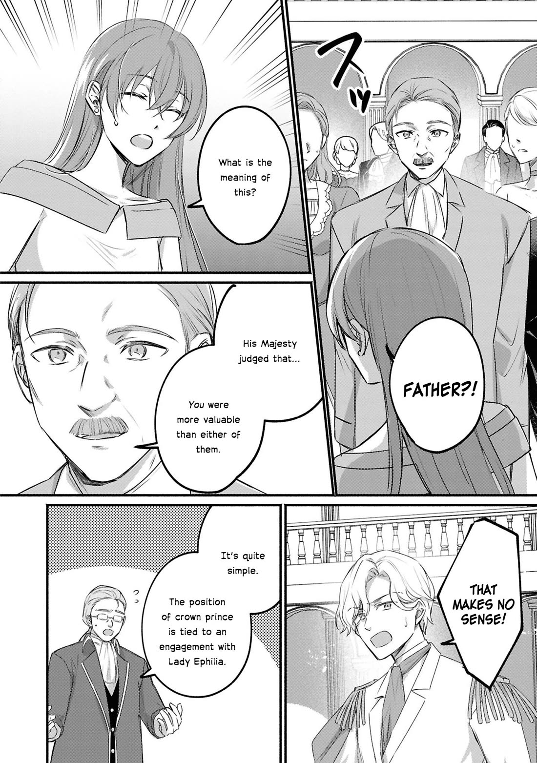 Though I May Be a Villainess, I'll Show You I Can Obtain Happiness! Chapter 13.3 page 15 - Vol.13 Chapter 3: I Don’t Mind the Broken Engagement, but… Did You Not Know I Was Hiding a Magic Eye?