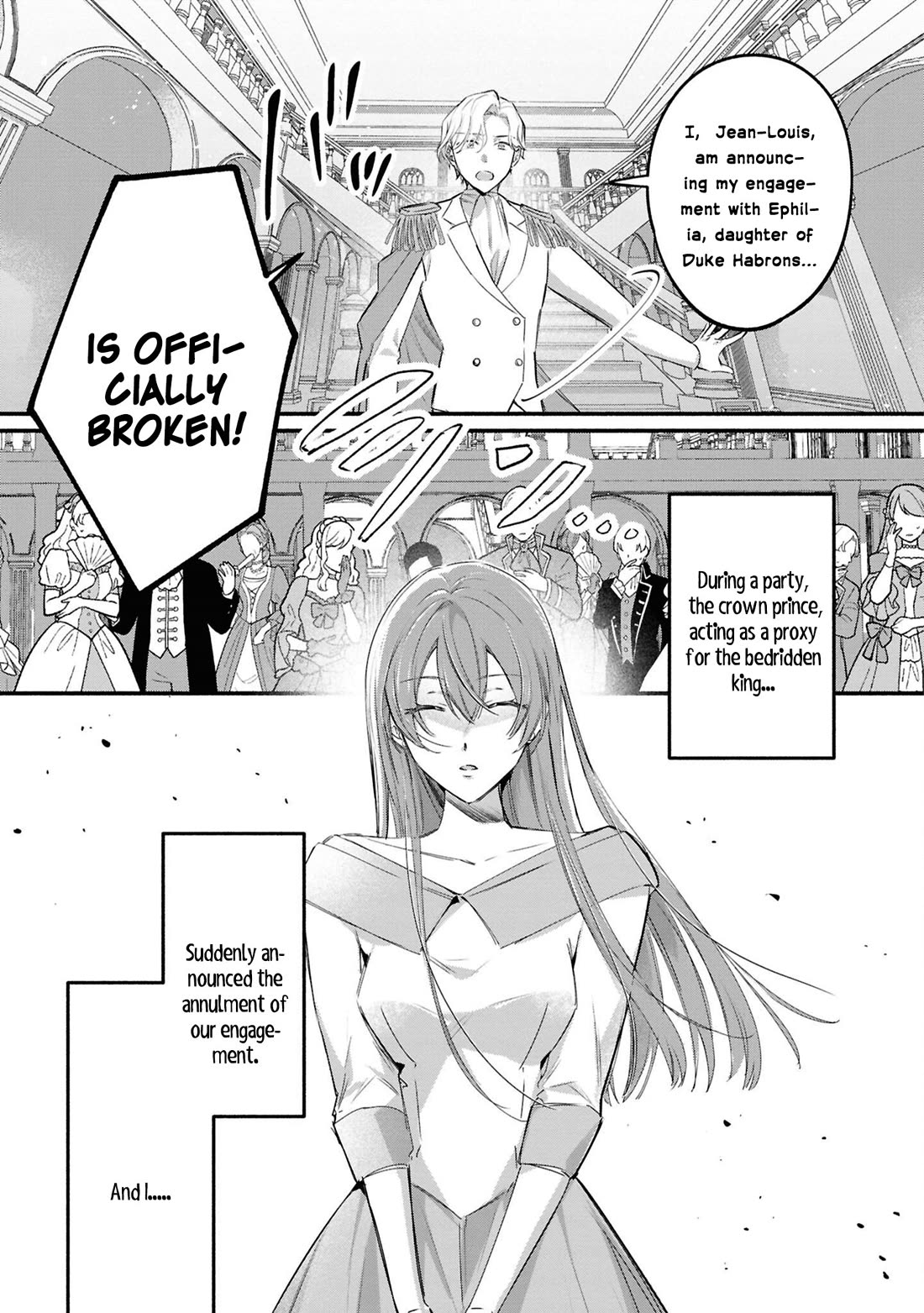 Though I May Be a Villainess, I'll Show You I Can Obtain Happiness! Chapter 13.3 page 4 - Vol.13 Chapter 3: I Don’t Mind the Broken Engagement, but… Did You Not Know I Was Hiding a Magic Eye?