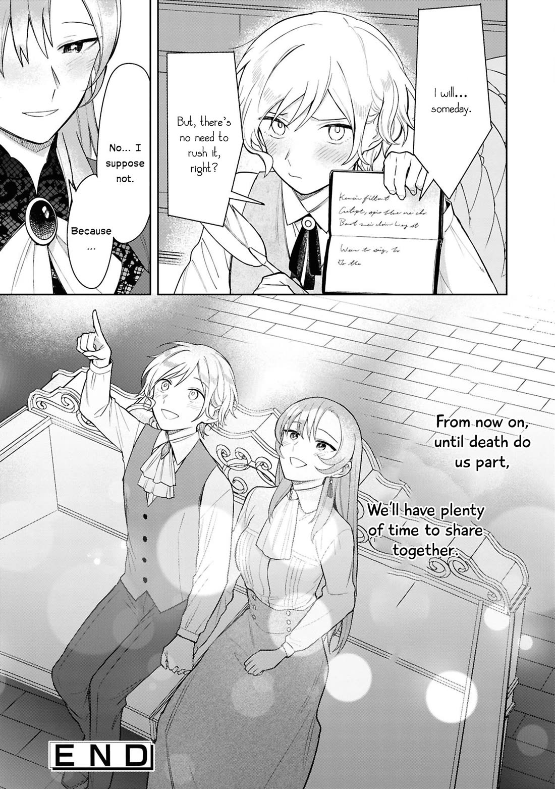 Though I May Be a Villainess, I'll Show You I Can Obtain Happiness! Chapter 13.5 page 58 - Vol.13 Chapter 5: The Reincarnated Former Villainess Was Enjoying Her Life as a Village Girl, but Ended Up Marrying the White Pig Prince