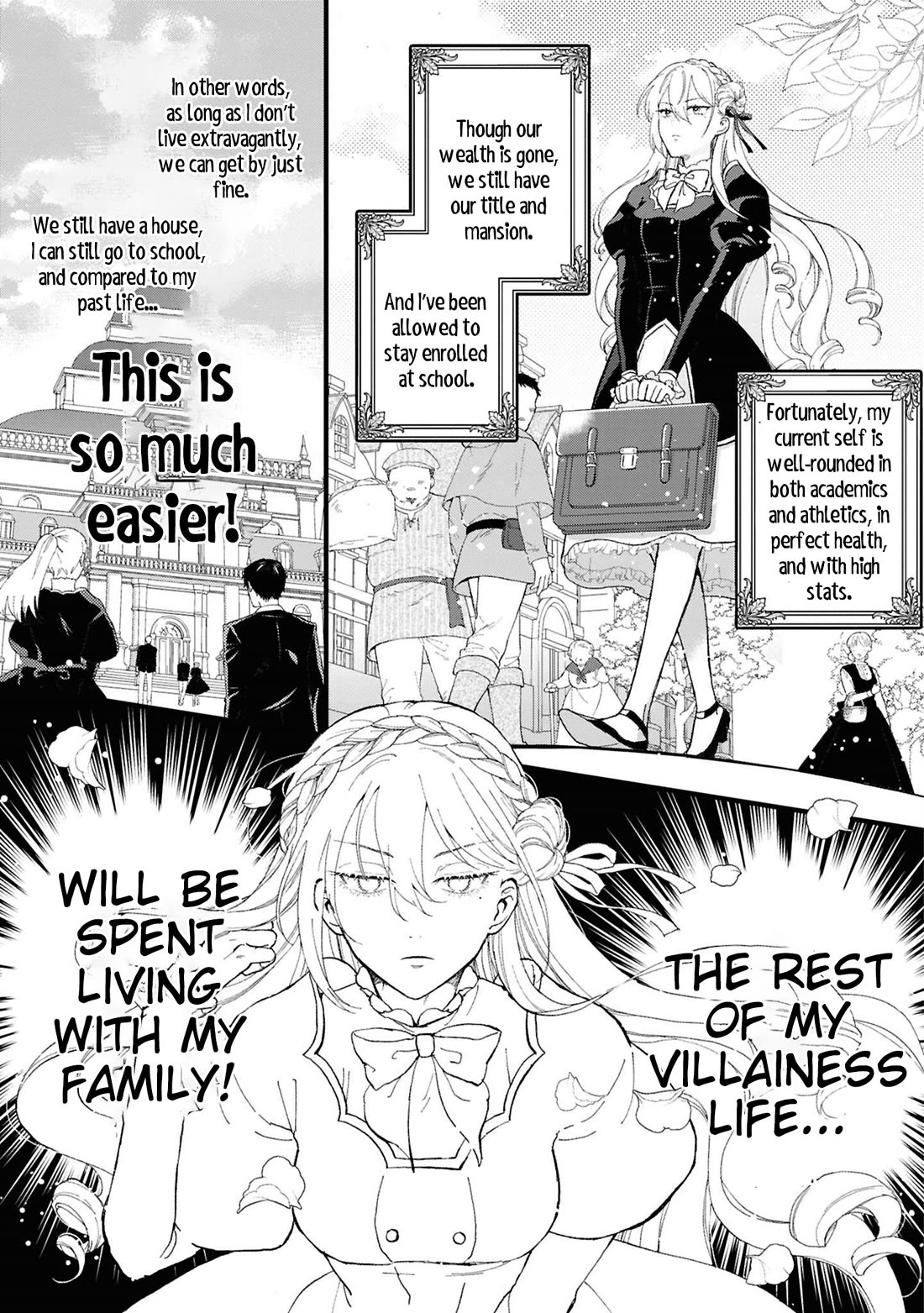 Though I May Be a Villainess, I'll Show You I Can Obtain Happiness! Chapter 14.1 page 13 - Vol.14 Chapter 1: After Her Condemnation, the Villainess Just Wants to Live Her Remaining Years in Peace