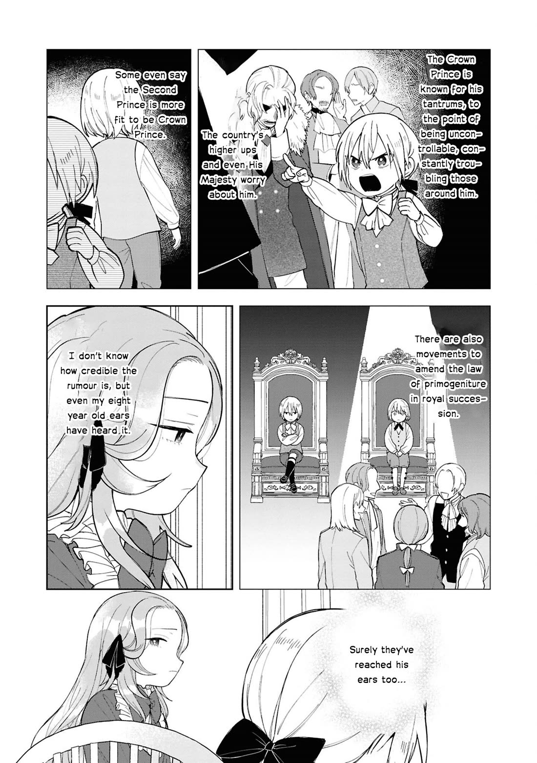 Though I May Be a Villainess, I'll Show You I Can Obtain Happiness! Chapter 14.3 page 11 - Vol.14 Chapter 3: When I Pampered the Good-for-Nothing Prince, He Turned into a Yandere I Could Proudly Show Off Anywhere