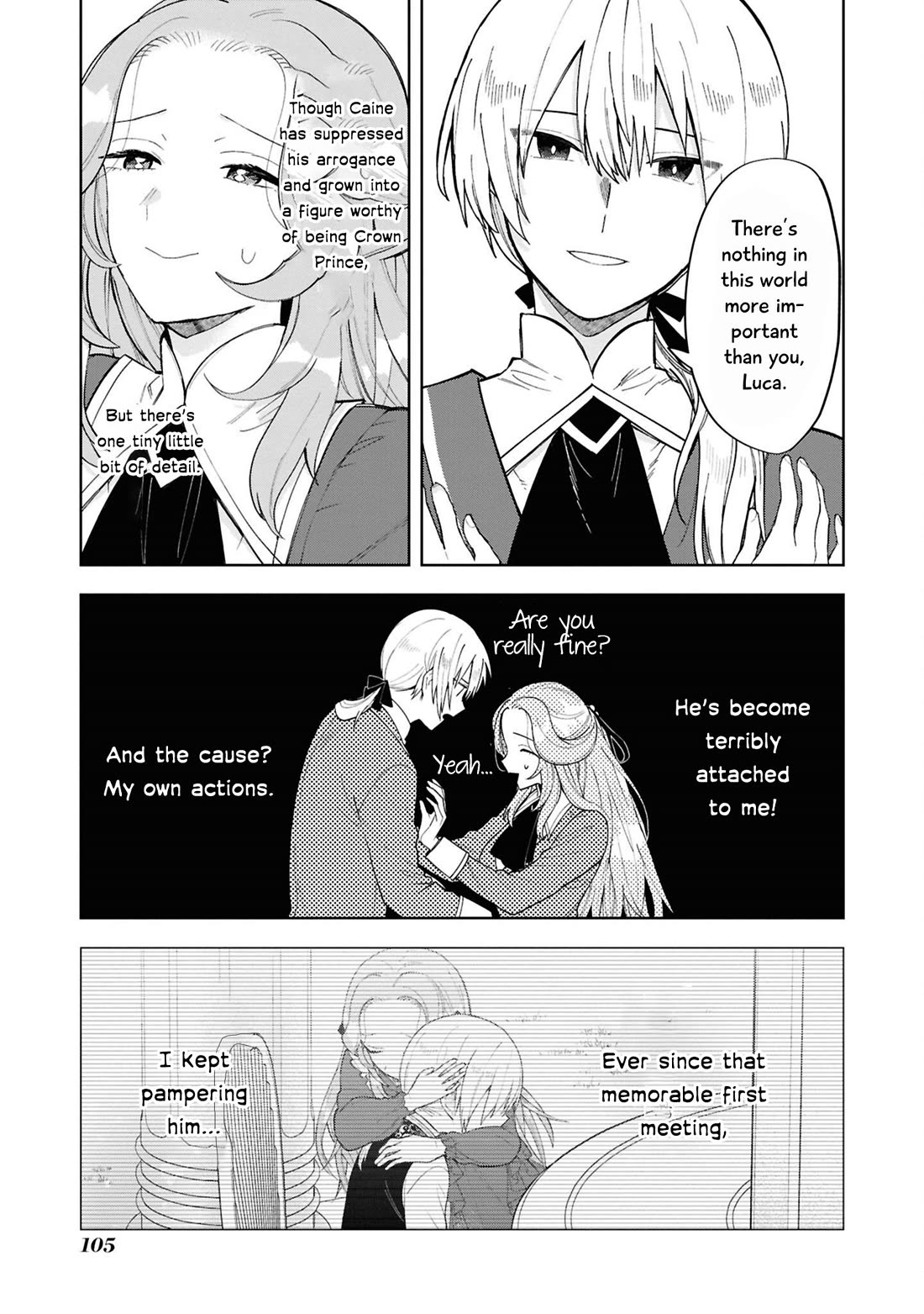 Though I May Be a Villainess, I'll Show You I Can Obtain Happiness! Chapter 14.3 page 28 - Vol.14 Chapter 3: When I Pampered the Good-for-Nothing Prince, He Turned into a Yandere I Could Proudly Show Off Anywhere