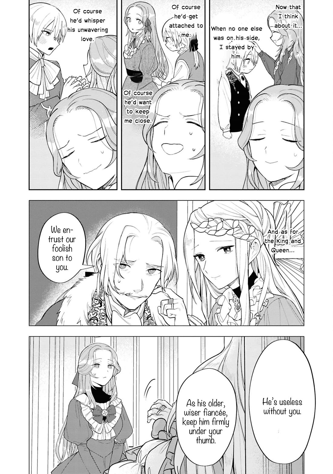 Though I May Be a Villainess, I'll Show You I Can Obtain Happiness! Chapter 14.3 page 31 - Vol.14 Chapter 3: When I Pampered the Good-for-Nothing Prince, He Turned into a Yandere I Could Proudly Show Off Anywhere