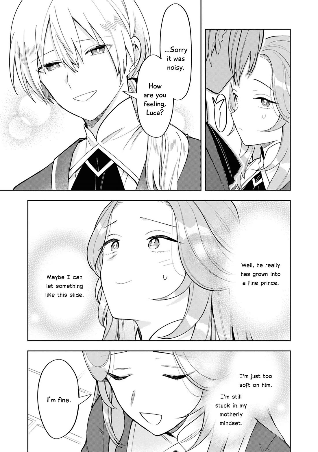 Though I May Be a Villainess, I'll Show You I Can Obtain Happiness! Chapter 14.3 page 34 - Vol.14 Chapter 3: When I Pampered the Good-for-Nothing Prince, He Turned into a Yandere I Could Proudly Show Off Anywhere