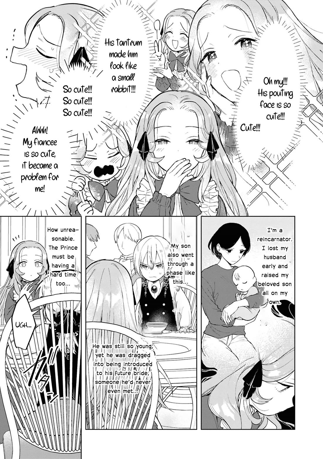 Though I May Be a Villainess, I'll Show You I Can Obtain Happiness! Chapter 14.3 page 6 - Vol.14 Chapter 3: When I Pampered the Good-for-Nothing Prince, He Turned into a Yandere I Could Proudly Show Off Anywhere