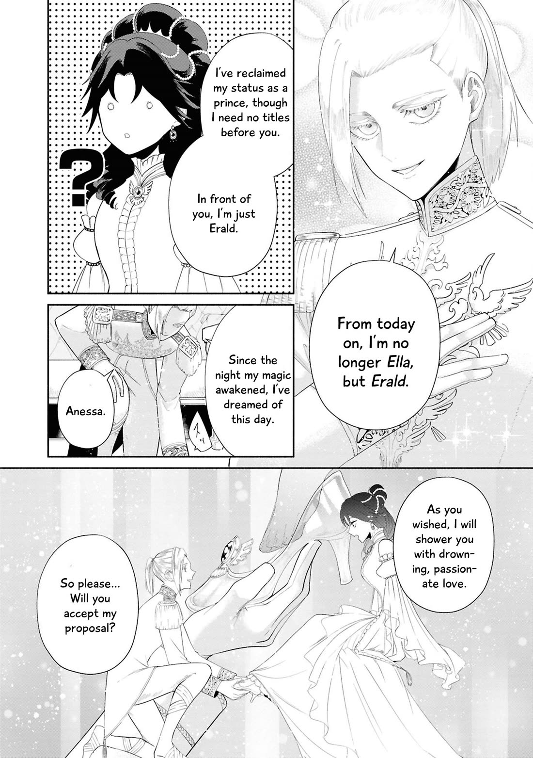 Though I May Be a Villainess, I'll Show You I Can Obtain Happiness! Chapter 14.4 page 33 - Vol.14 Chapter 4: This Isn't the Fairy Tale I Know!