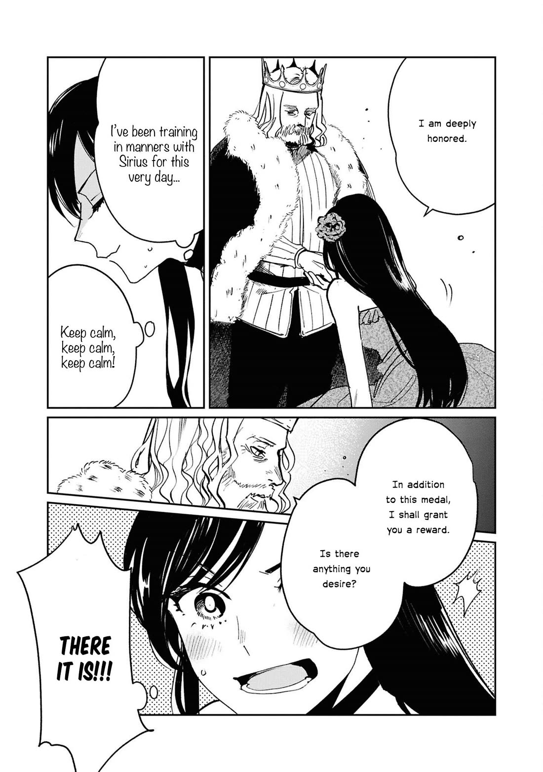 Though I May Be a Villainess, I'll Show You I Can Obtain Happiness! Vol.15 Chapter 1 page 13 - Vol.15 Chapter 1: Give Me a Title, Give It to Me Right Now, Give It to Me Already! ~The War Goddess Wants a Noble Title