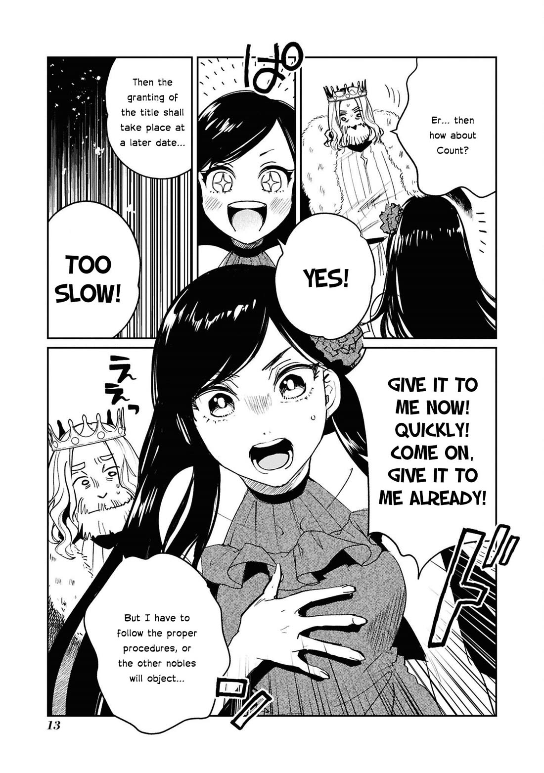 Though I May Be a Villainess, I'll Show You I Can Obtain Happiness! Vol.15 Chapter 1 page 15 - Vol.15 Chapter 1: Give Me a Title, Give It to Me Right Now, Give It to Me Already! ~The War Goddess Wants a Noble Title
