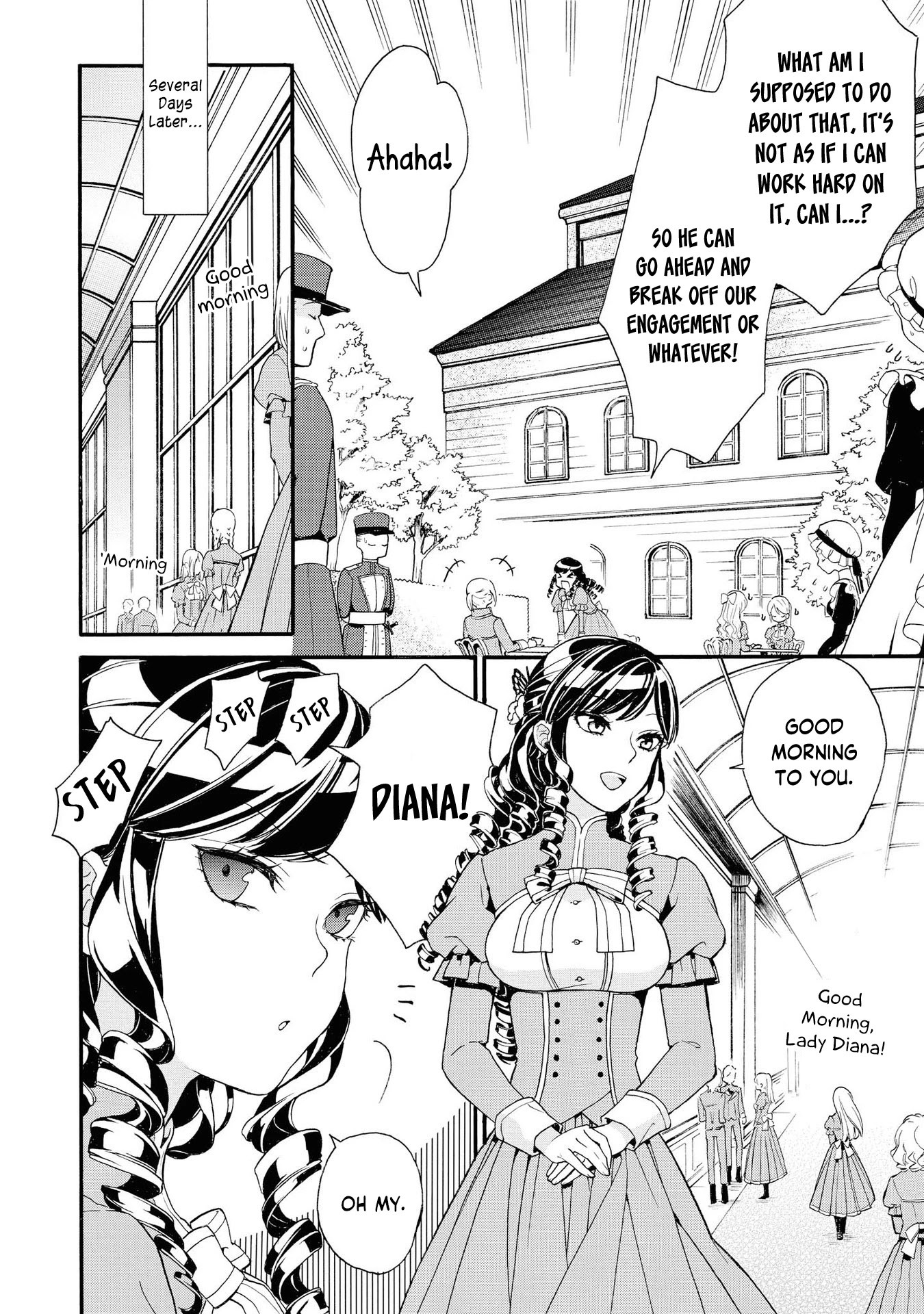 Though I May Be a Villainess, I'll Show You I Can Obtain Happiness! Chapter 2.1 page 17 - Vol.2 Chapter 1: It's Been 10 Years Since You Asked to Break Off Our Engagement, If You Insist That Much, Let's Break It Off!