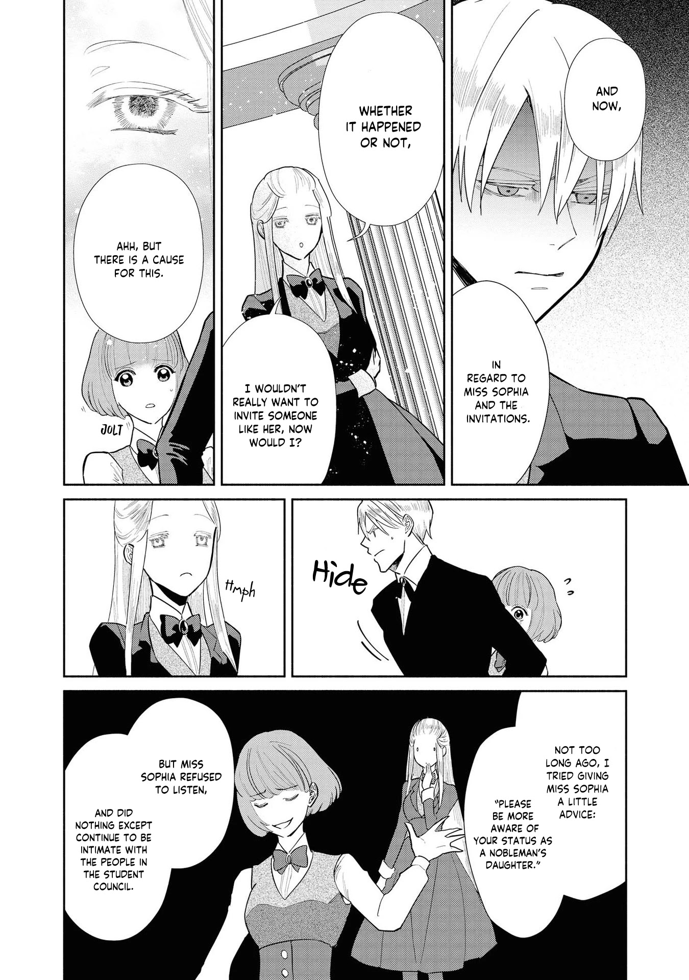 Though I May Be a Villainess, I'll Show You I Can Obtain Happiness! Chapter 2.2 page 14 - Vol.2 Chapter 2: The Villainess Laughs Innocently