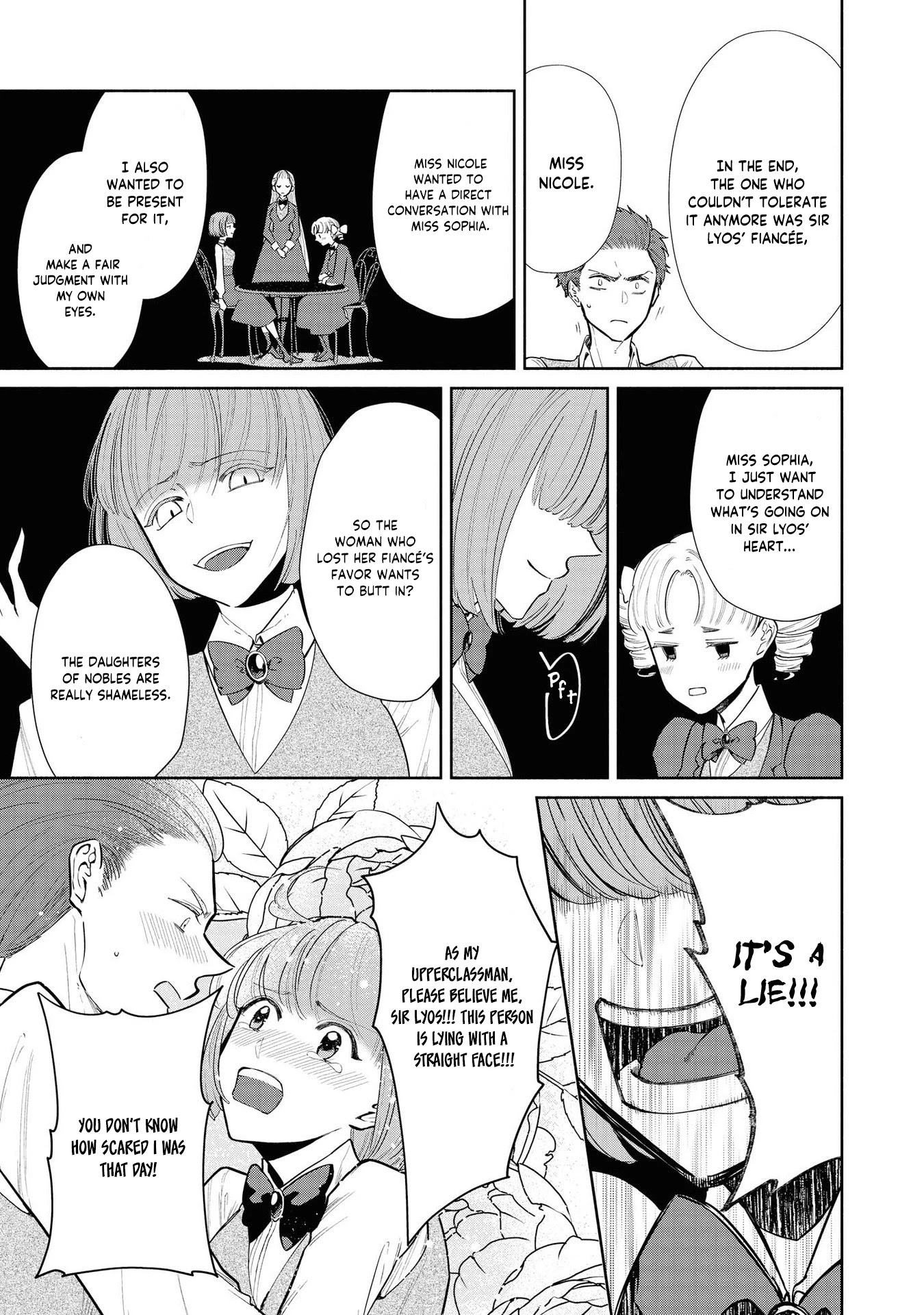 Though I May Be a Villainess, I'll Show You I Can Obtain Happiness! Chapter 2.2 page 15 - Vol.2 Chapter 2: The Villainess Laughs Innocently