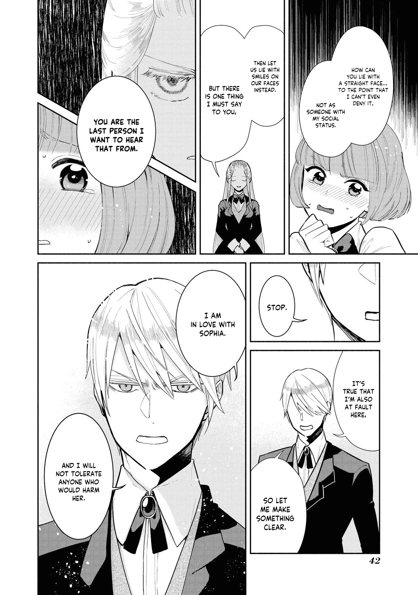 Though I May Be a Villainess, I'll Show You I Can Obtain Happiness! Chapter 2.2 page 16 - Vol.2 Chapter 2: The Villainess Laughs Innocently