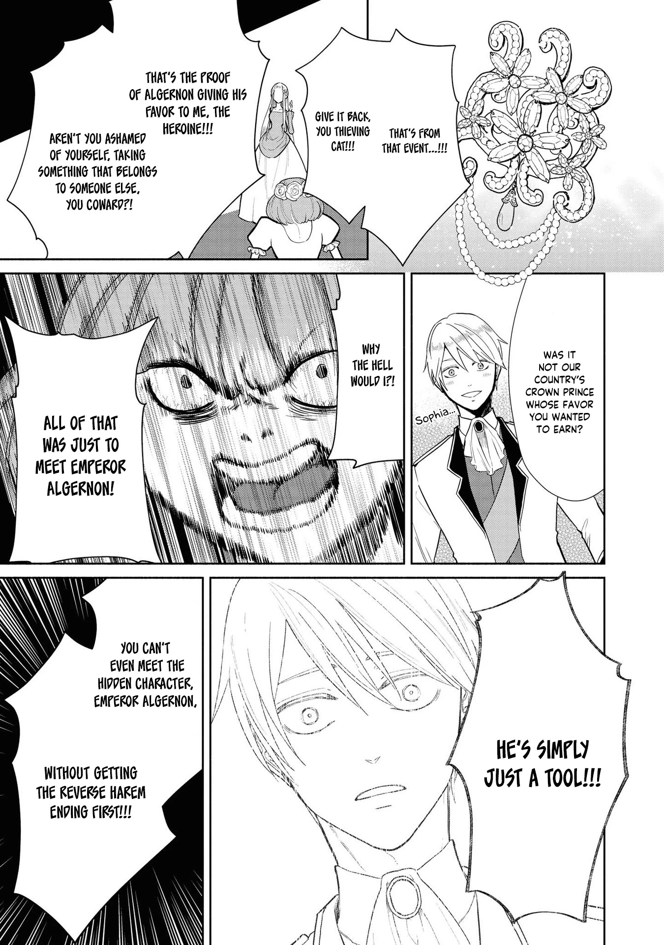 Though I May Be a Villainess, I'll Show You I Can Obtain Happiness! Chapter 2.2 page 23 - Vol.2 Chapter 2: The Villainess Laughs Innocently