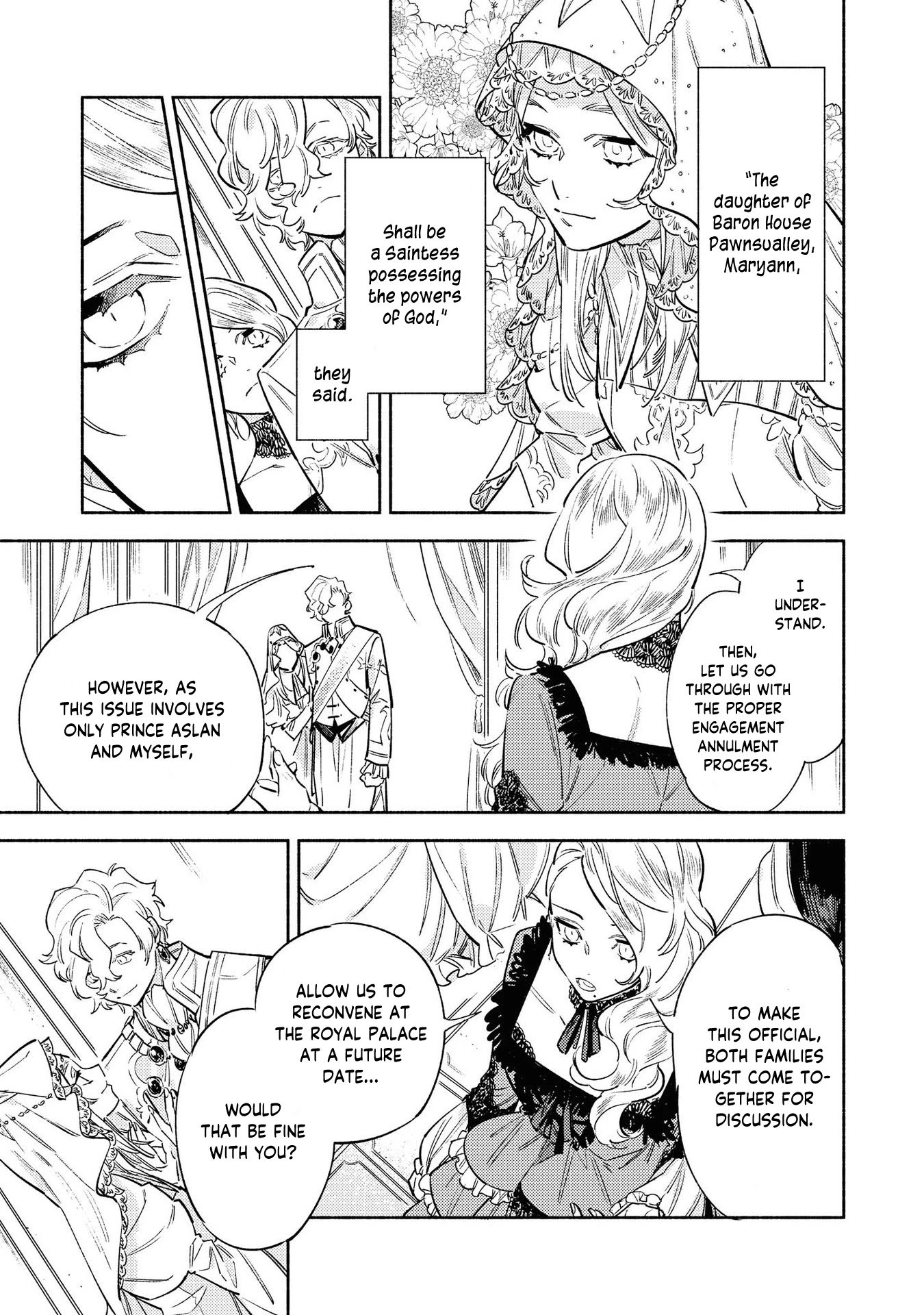 Though I May Be a Villainess, I'll Show You I Can Obtain Happiness! Chapter 2.3 page 8 - Vol.2 Chapter 3: The Art of Rebuilding a Nation Begins with a Broken Engagement!