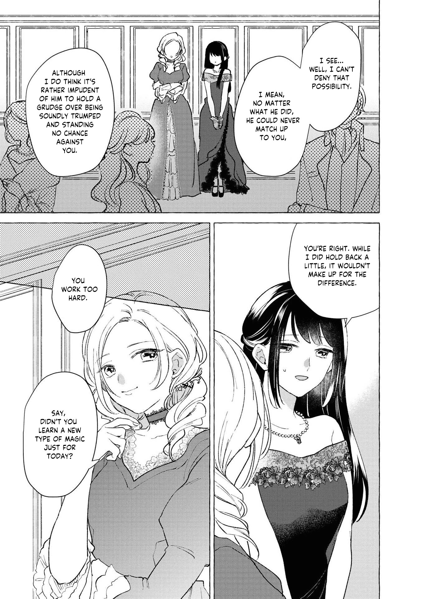 Though I May Be a Villainess, I'll Show You I Can Obtain Happiness! Chapter 2.5 page 15 - Vol.2 Chapter 5: The Villainess Exploded