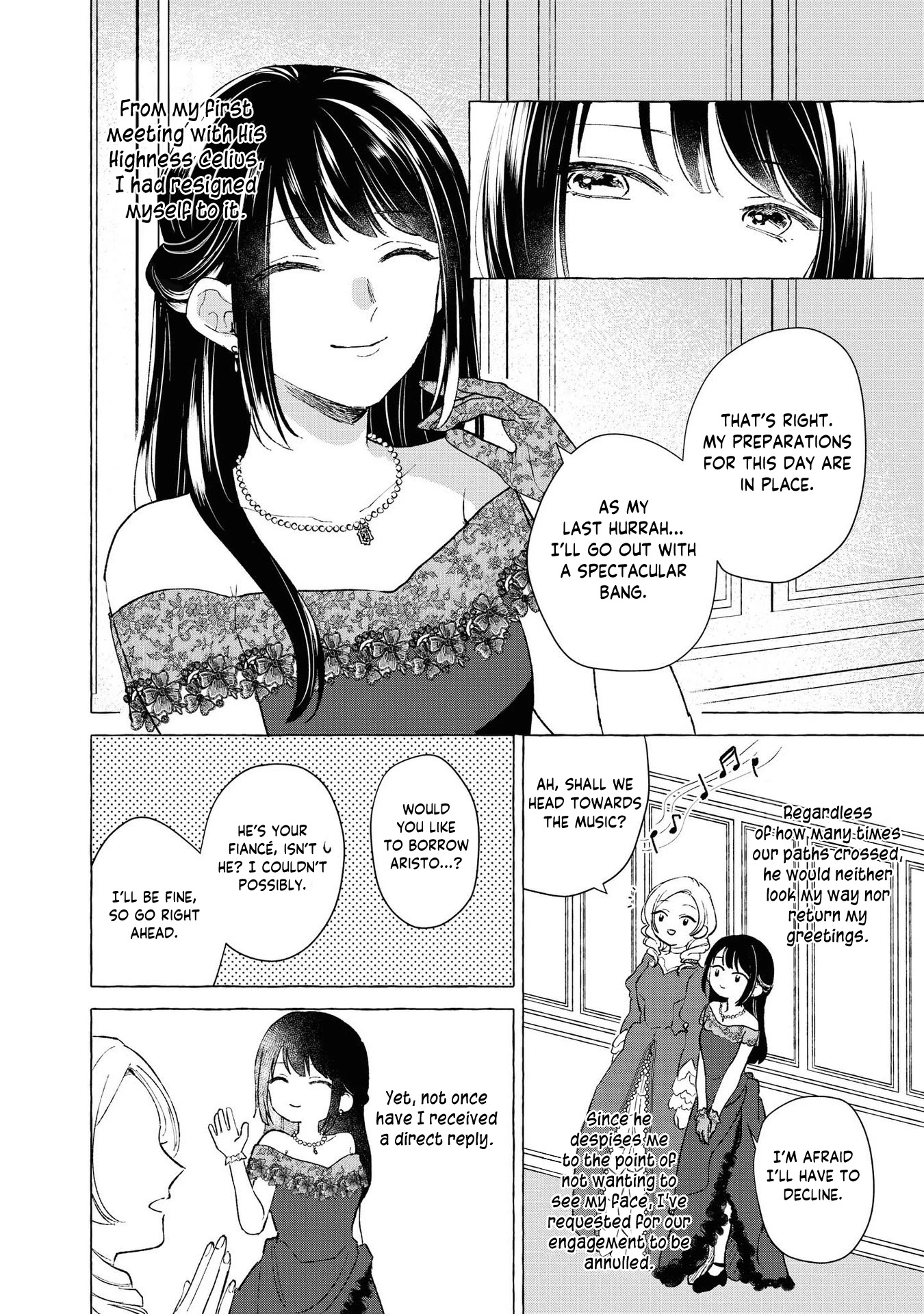 Though I May Be a Villainess, I'll Show You I Can Obtain Happiness! Chapter 2.5 page 16 - Vol.2 Chapter 5: The Villainess Exploded