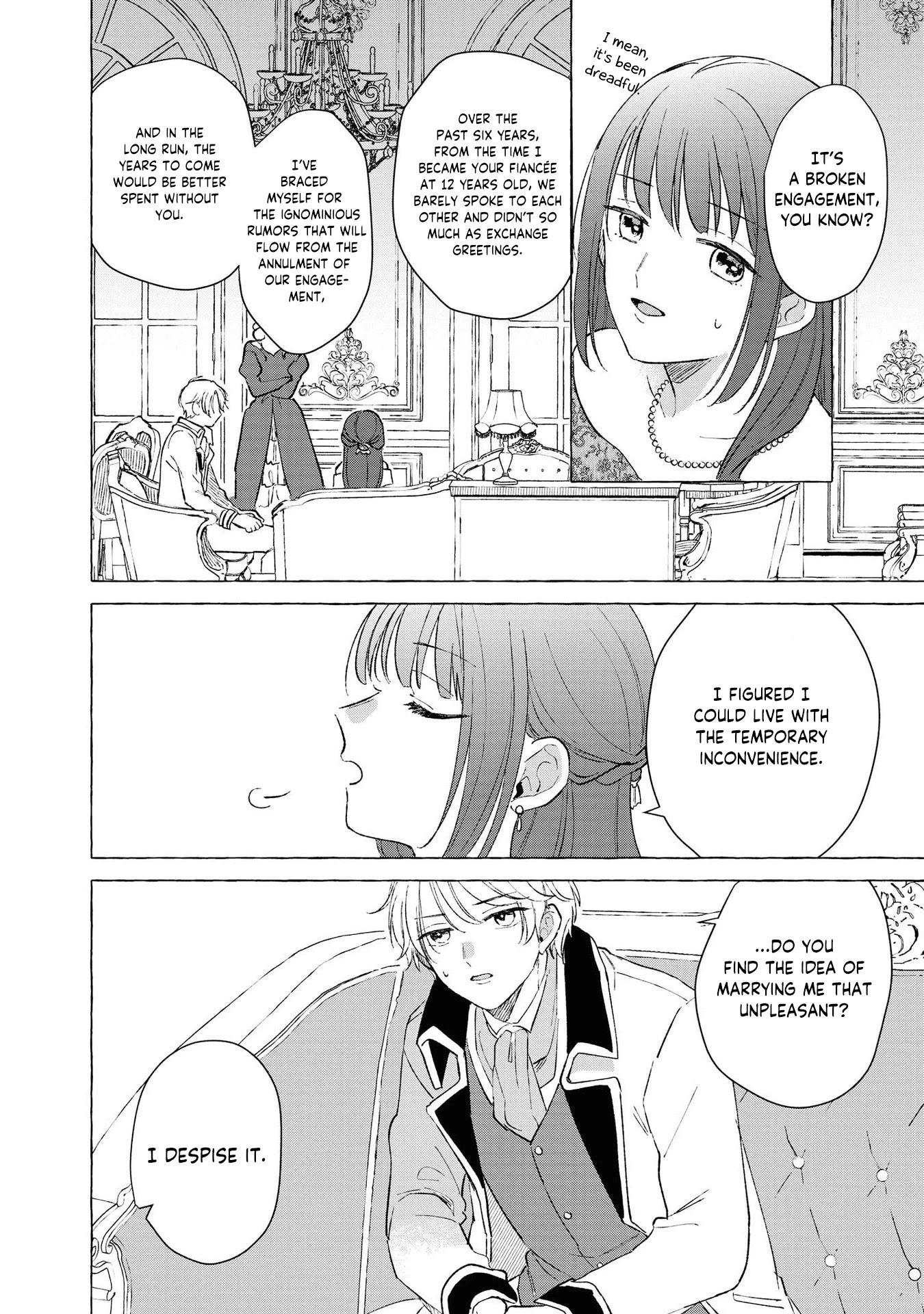 Though I May Be a Villainess, I'll Show You I Can Obtain Happiness! Chapter 2.5 page 26 - Vol.2 Chapter 5: The Villainess Exploded