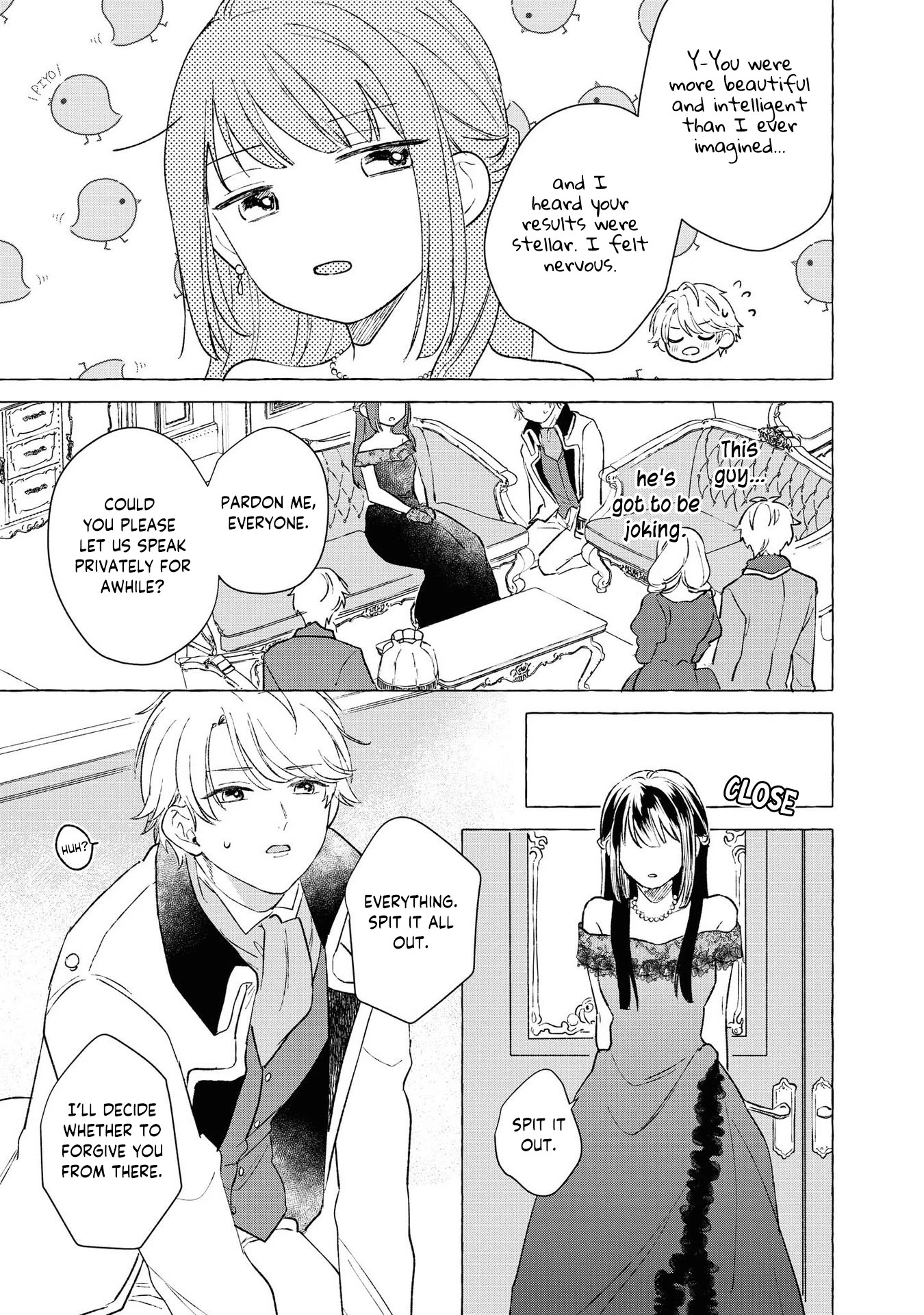 Though I May Be a Villainess, I'll Show You I Can Obtain Happiness! Chapter 2.5 page 29 - Vol.2 Chapter 5: The Villainess Exploded