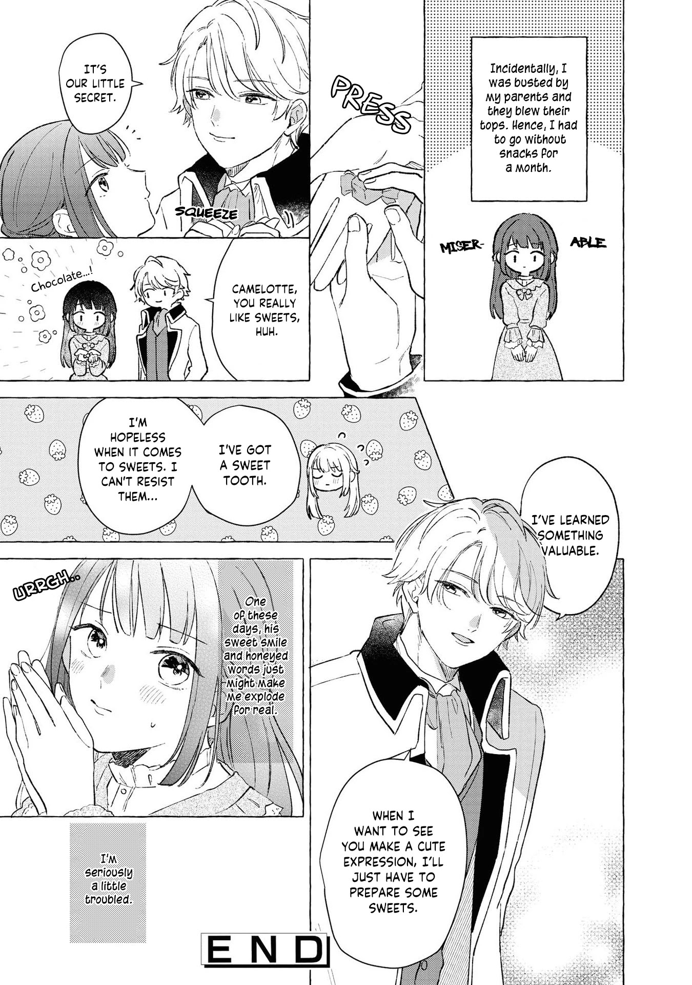 Though I May Be a Villainess, I'll Show You I Can Obtain Happiness! Chapter 2.5 page 35 - Vol.2 Chapter 5: The Villainess Exploded