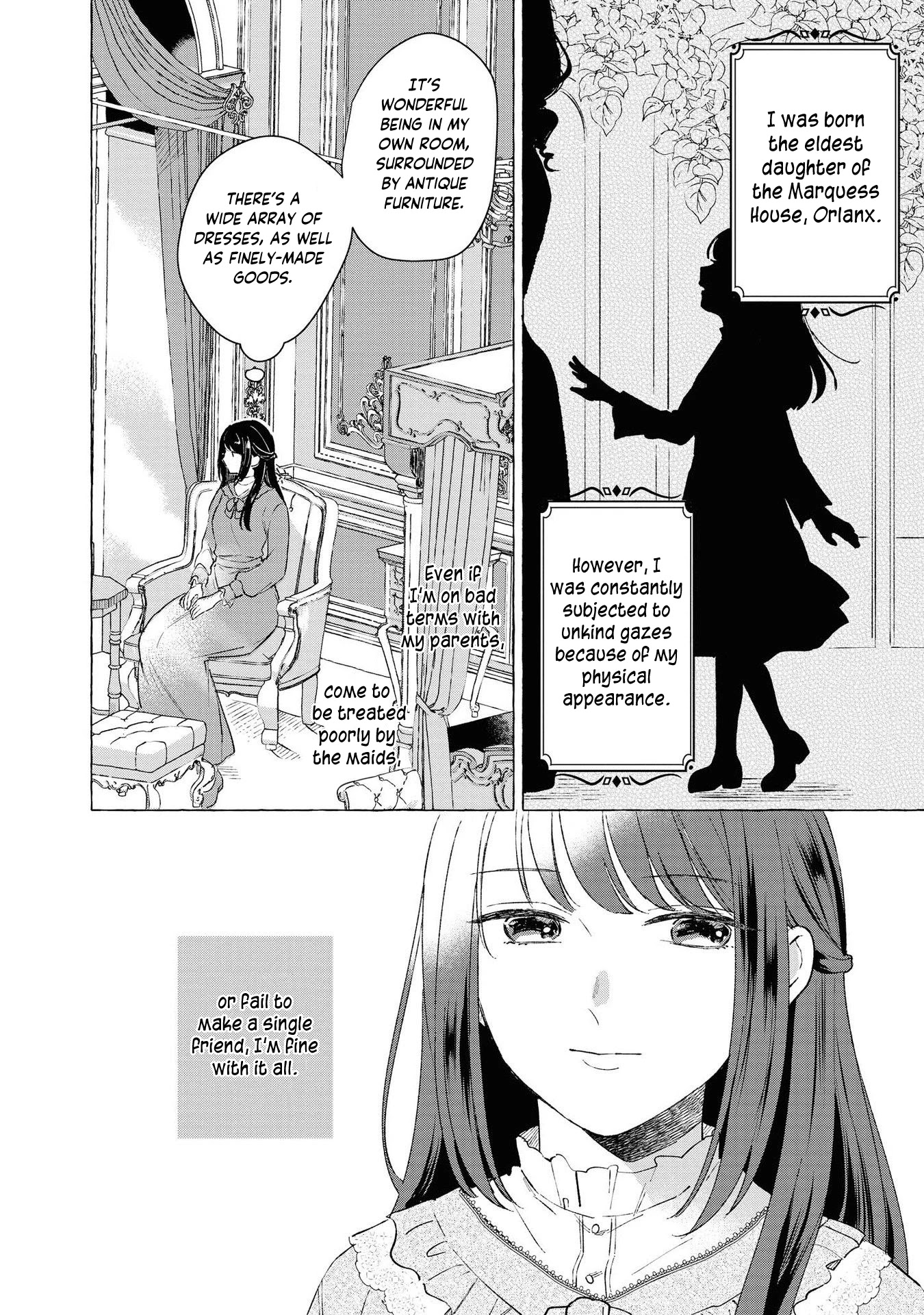 Though I May Be a Villainess, I'll Show You I Can Obtain Happiness! Chapter 2.5 page 6 - Vol.2 Chapter 5: The Villainess Exploded