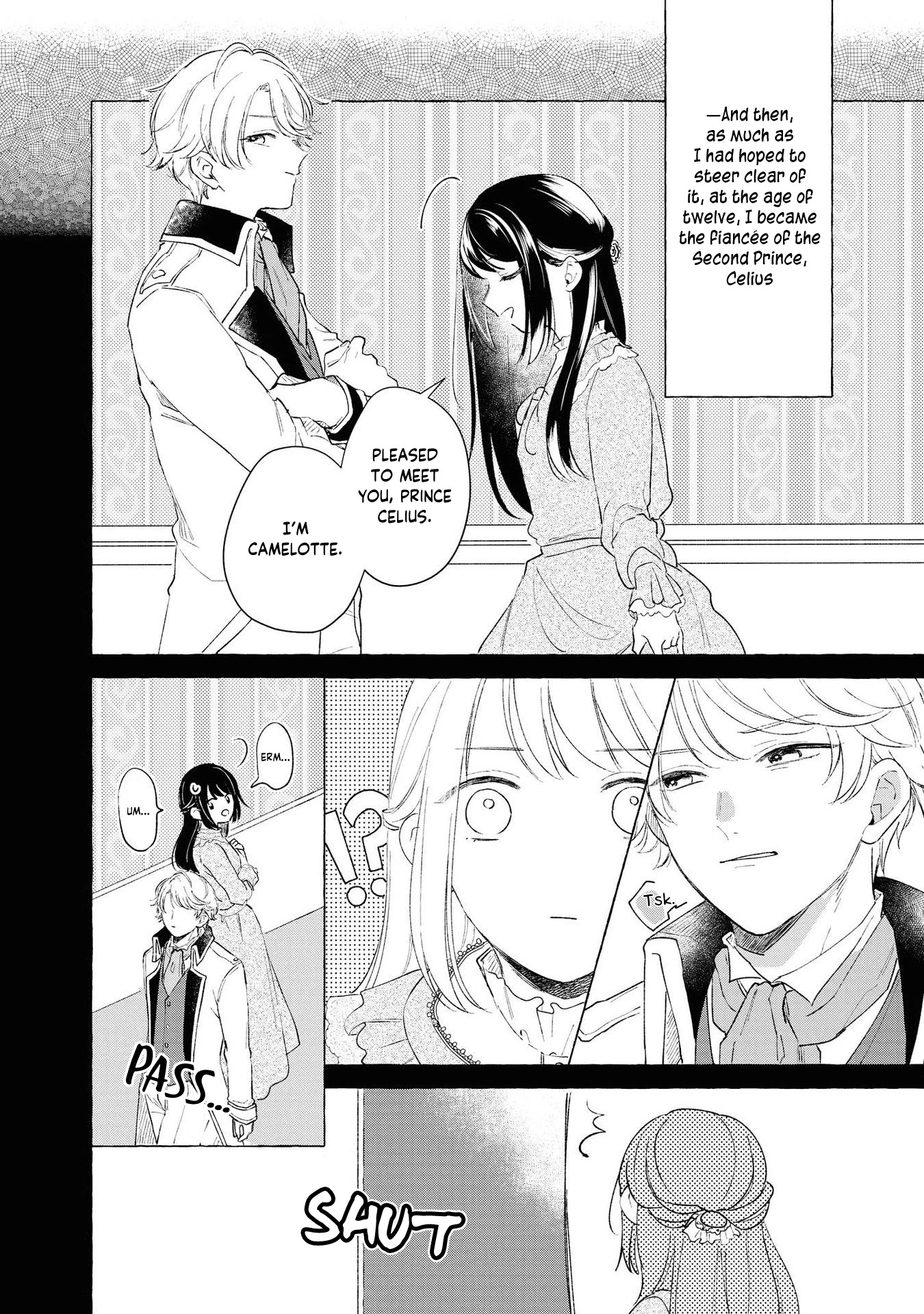 Though I May Be a Villainess, I'll Show You I Can Obtain Happiness! Chapter 2.5 page 8 - Vol.2 Chapter 5: The Villainess Exploded