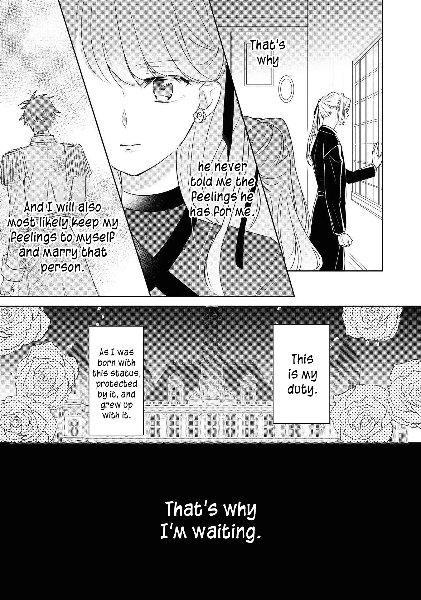 Though I May Be a Villainess, I'll Show You I Can Obtain Happiness! Chapter 2.6 page 21 - Vol.2 Chapter 6: I Reincarnated as a Villainess. Come Quickly, my Engagement Breaking Event
