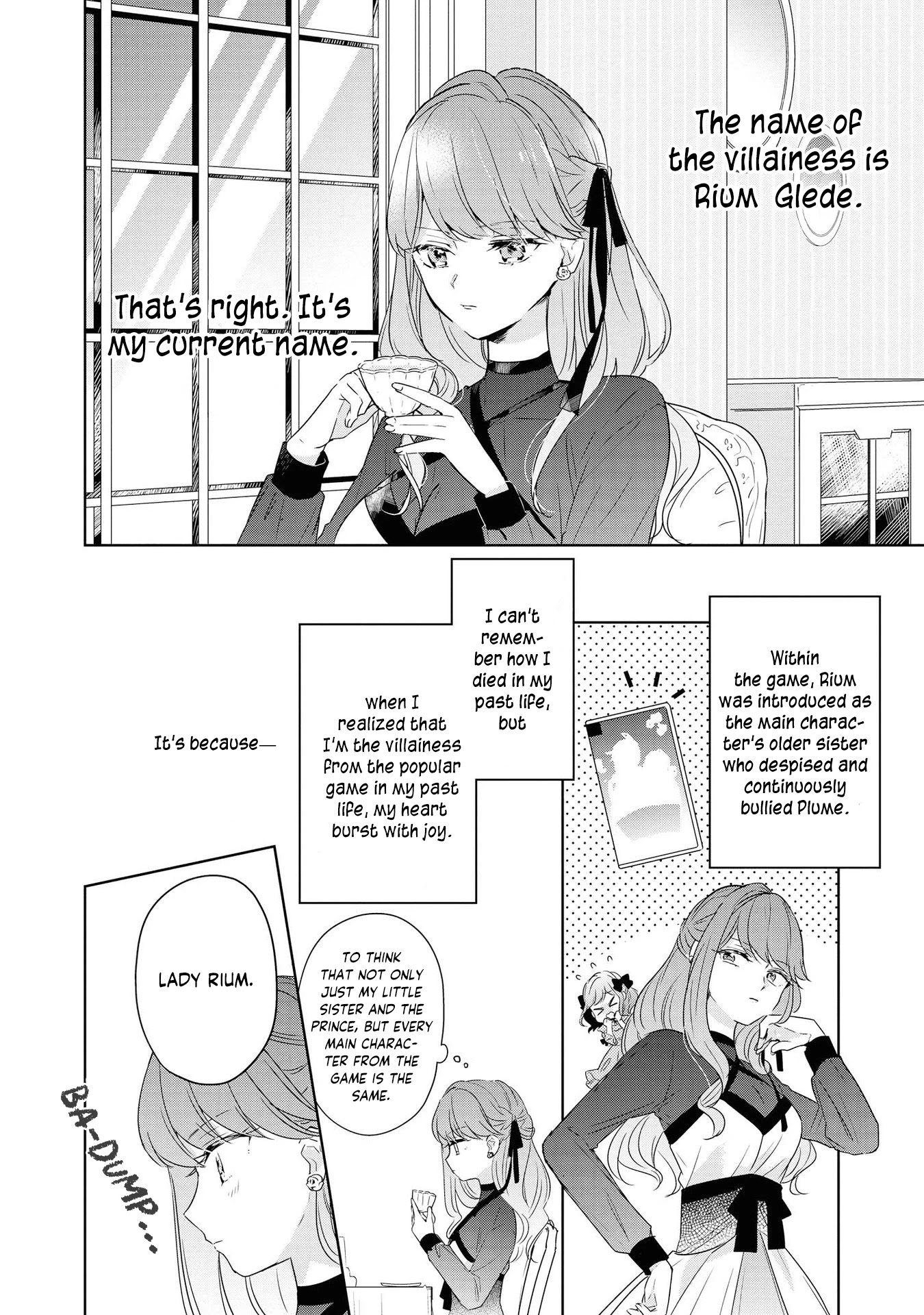 Though I May Be a Villainess, I'll Show You I Can Obtain Happiness! Chapter 2.6 page 6 - Vol.2 Chapter 6: I Reincarnated as a Villainess. Come Quickly, my Engagement Breaking Event