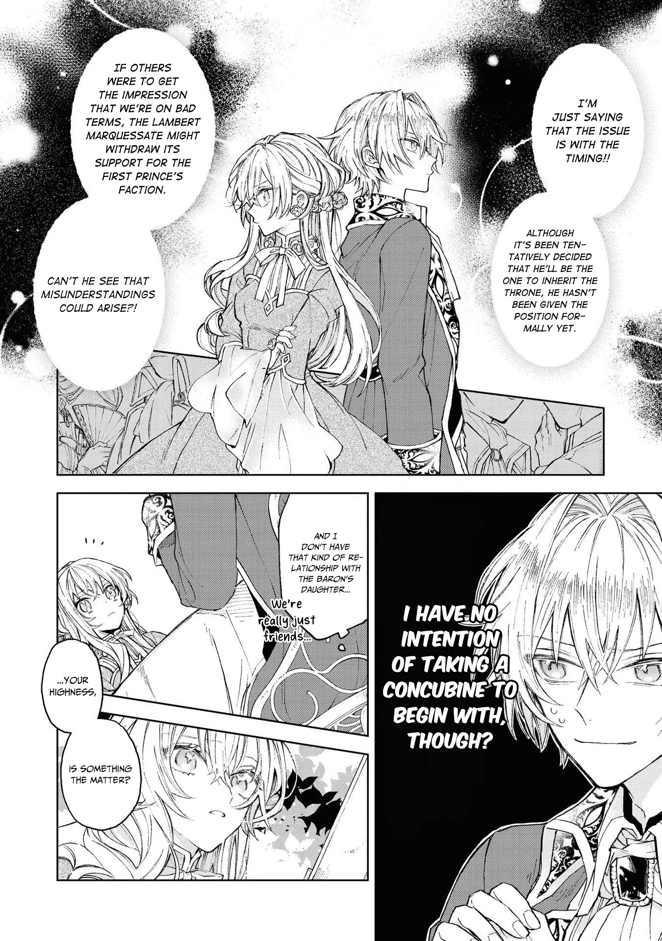 Though I May Be a Villainess, I'll Show You I Can Obtain Happiness! Chapter 3.1 page 15 - Vol.3 Chapter 1: One Day, I was Able to Hear the Inner Voice of my Fiancee